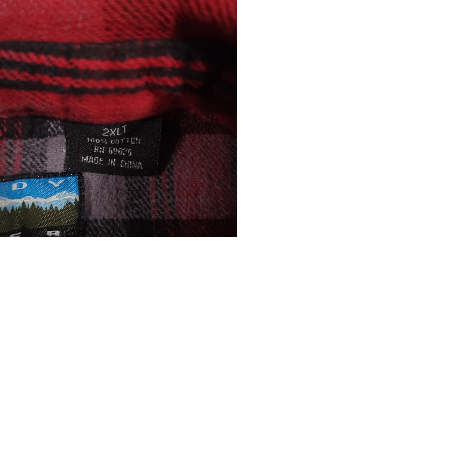CO Sandy River Jeans Co Heavy Button Up Flannel Shacket Shirt Mens 2XLT Workwear Shirt Size US XXL / EU 58 / 5 - 9 Thumbnail