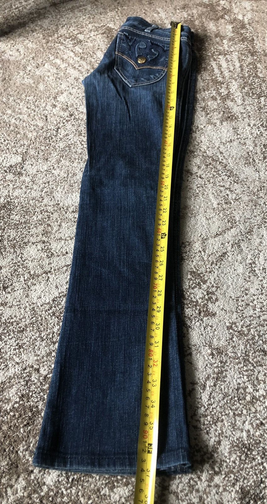 Levi's ‼️Last Drop‼️Vtg🔥Levi’s🔥Flared Distressed Denim Ladies Size 27" / US 4 / IT 40 - 19 Thumbnail