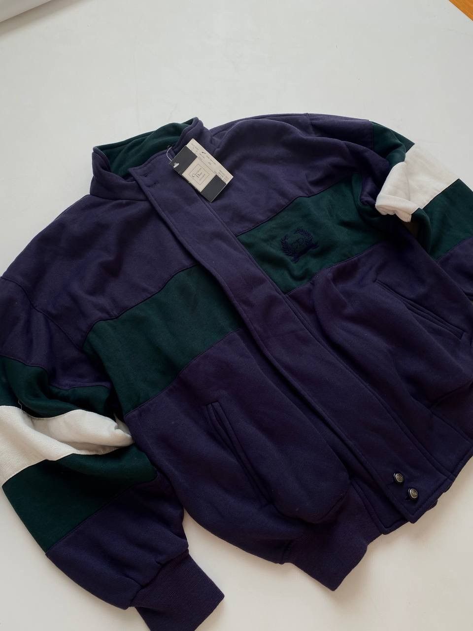 Christian Dior Monsieur Vintage 1980 Christian Dior Monsieur Full Zip Sweater Size US L / EU 52-54 / 3 - 2 Thumbnail