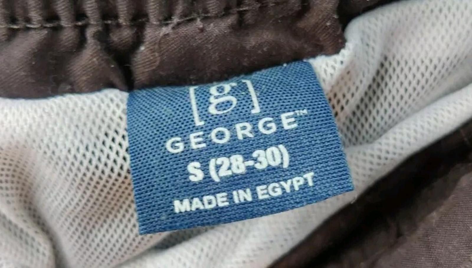 George George Small 28-30 Swimming Trunks Swim Shorts Black Pocket Size US 30 / EU 46 - 5 Thumbnail