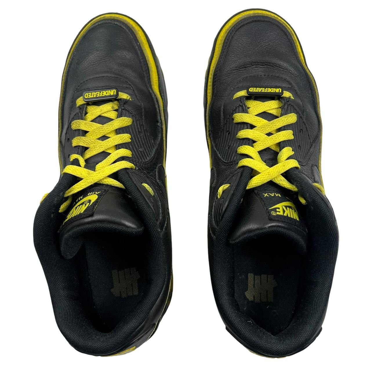 Nike × Undefeated Nike UNDFTD Air Max 90 Black Optic Yellow Size US 11 / EU 45 Size US 11 / EU 44 - 5 Thumbnail