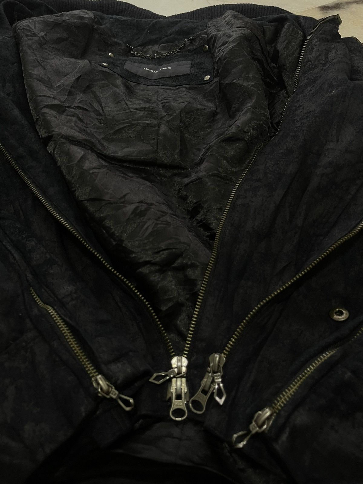 Le Grande Bleu (L.G.B.) 2000s Maniac Work Layered Two Zip Jacket Size US S / EU 44-46 / 1 - 18 Thumbnail