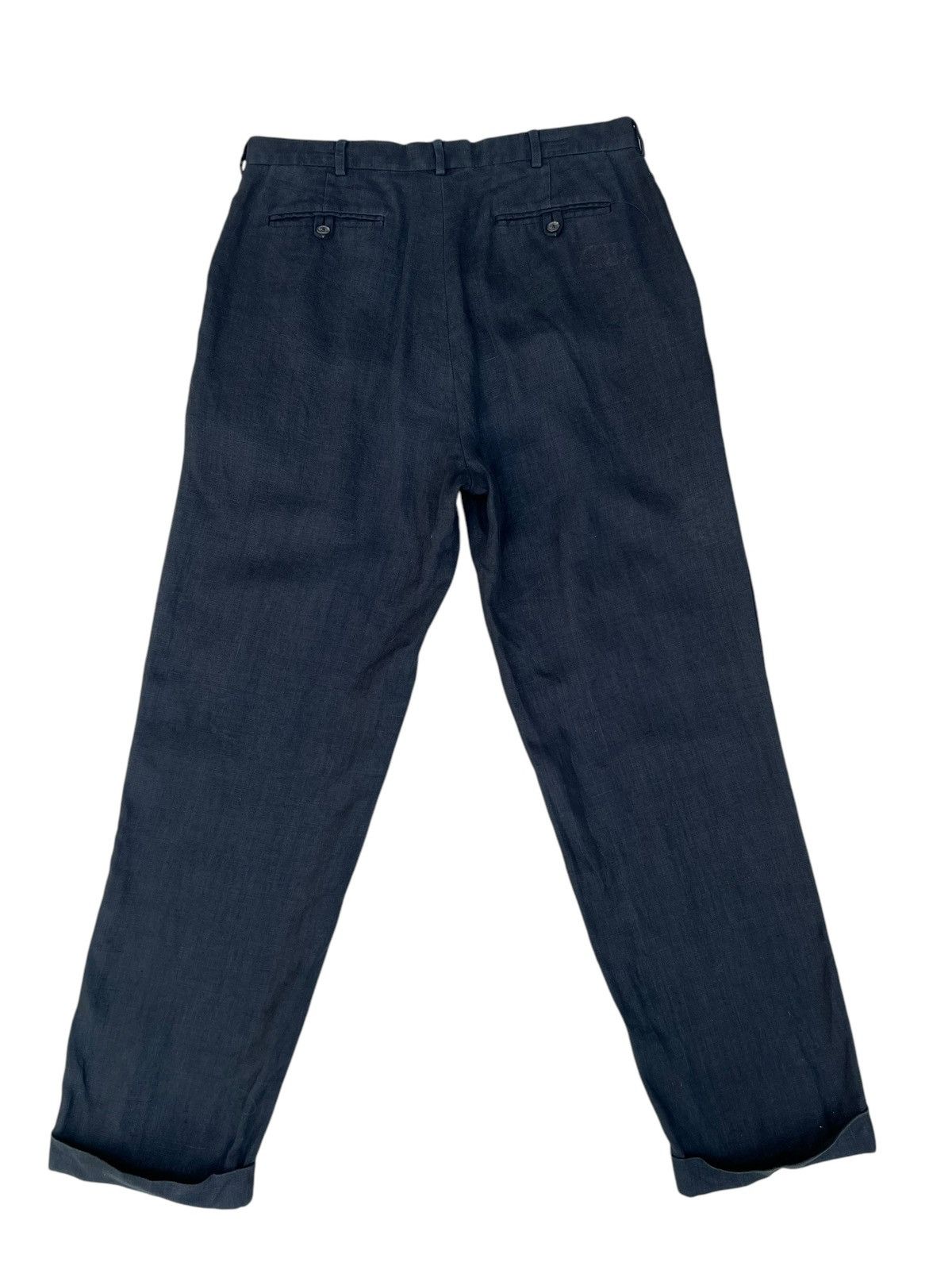 Polo Ralph Lauren Vintage 90s Polo Ralph Lauren 100% Linen Trouser Pant Size US 34 / EU 50 - 12 Thumbnail
