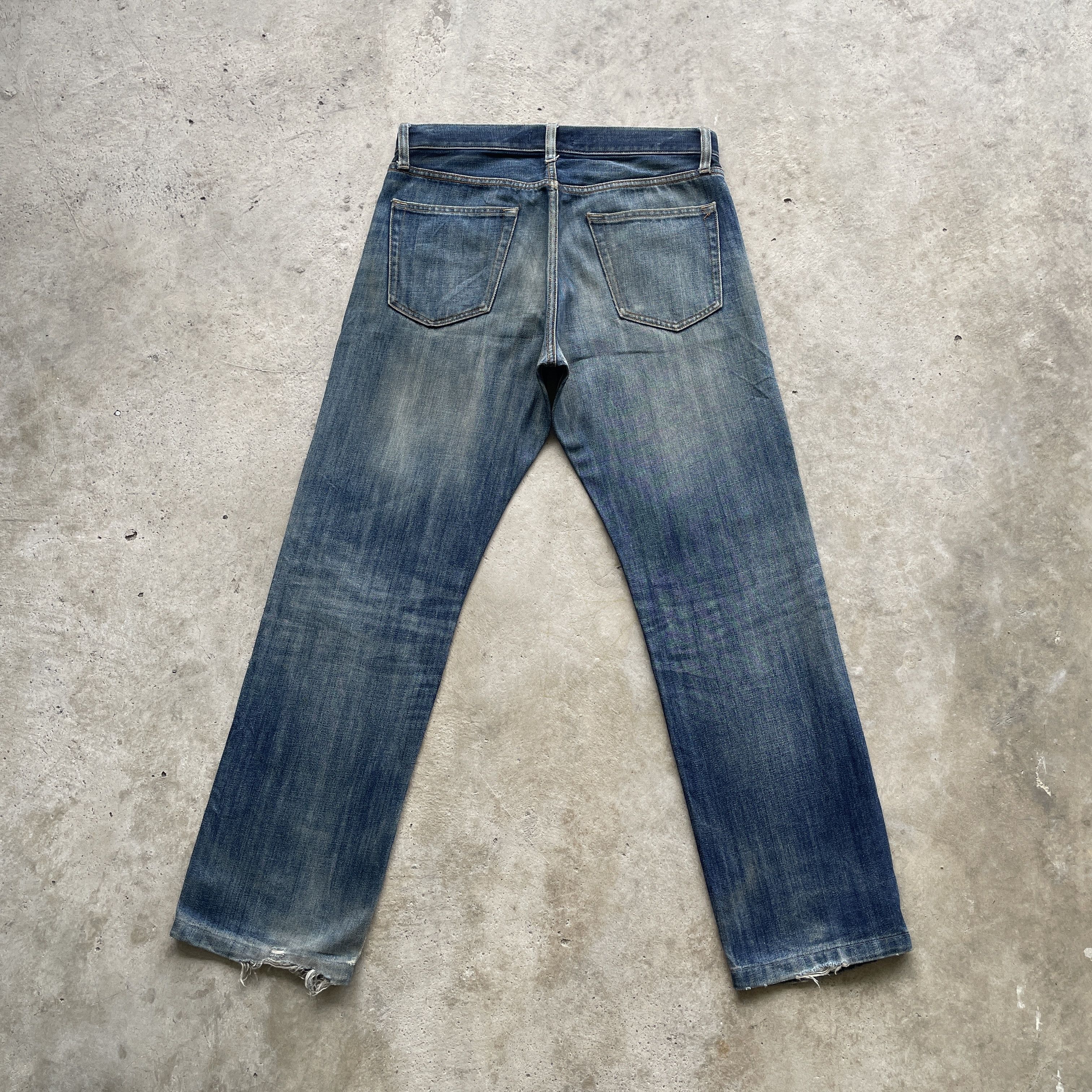 Japanese Brand W32 VINTAGE JAPANESE MUDWASH JEANS FADED PANTS DISTRESSED Size US 32 / EU 48 - 11 Thumbnail