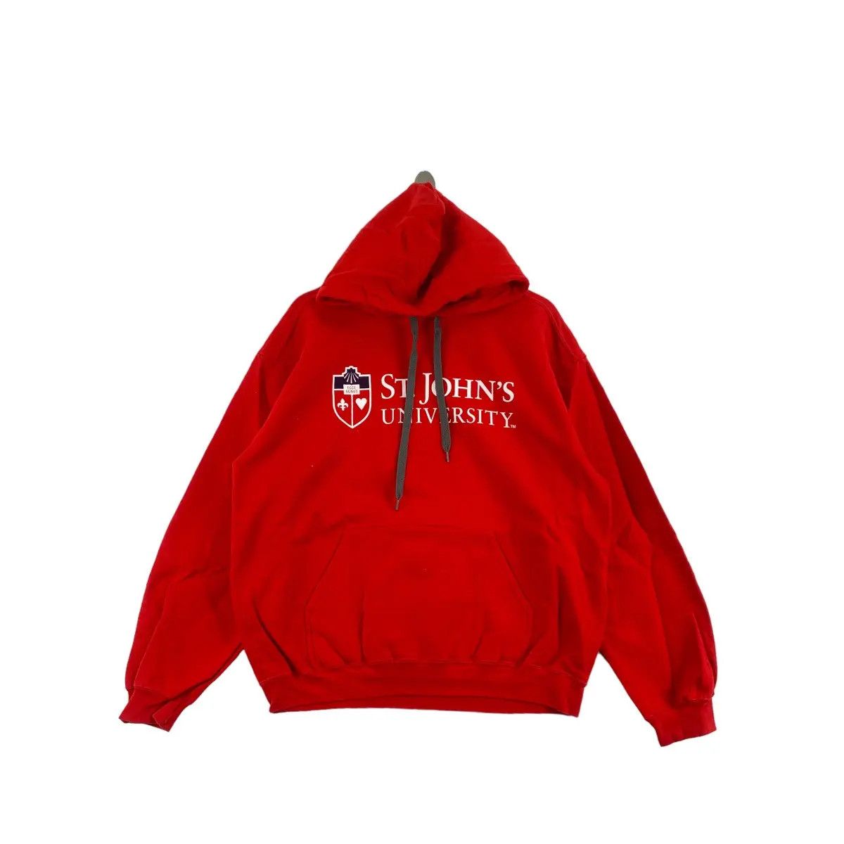 Vintage Vintage ST. JOHN’S UNIVERSITY Collegiate Orange Hoodie Size XL / US 12-14 / IT 48-50 - 1 Thumbnail