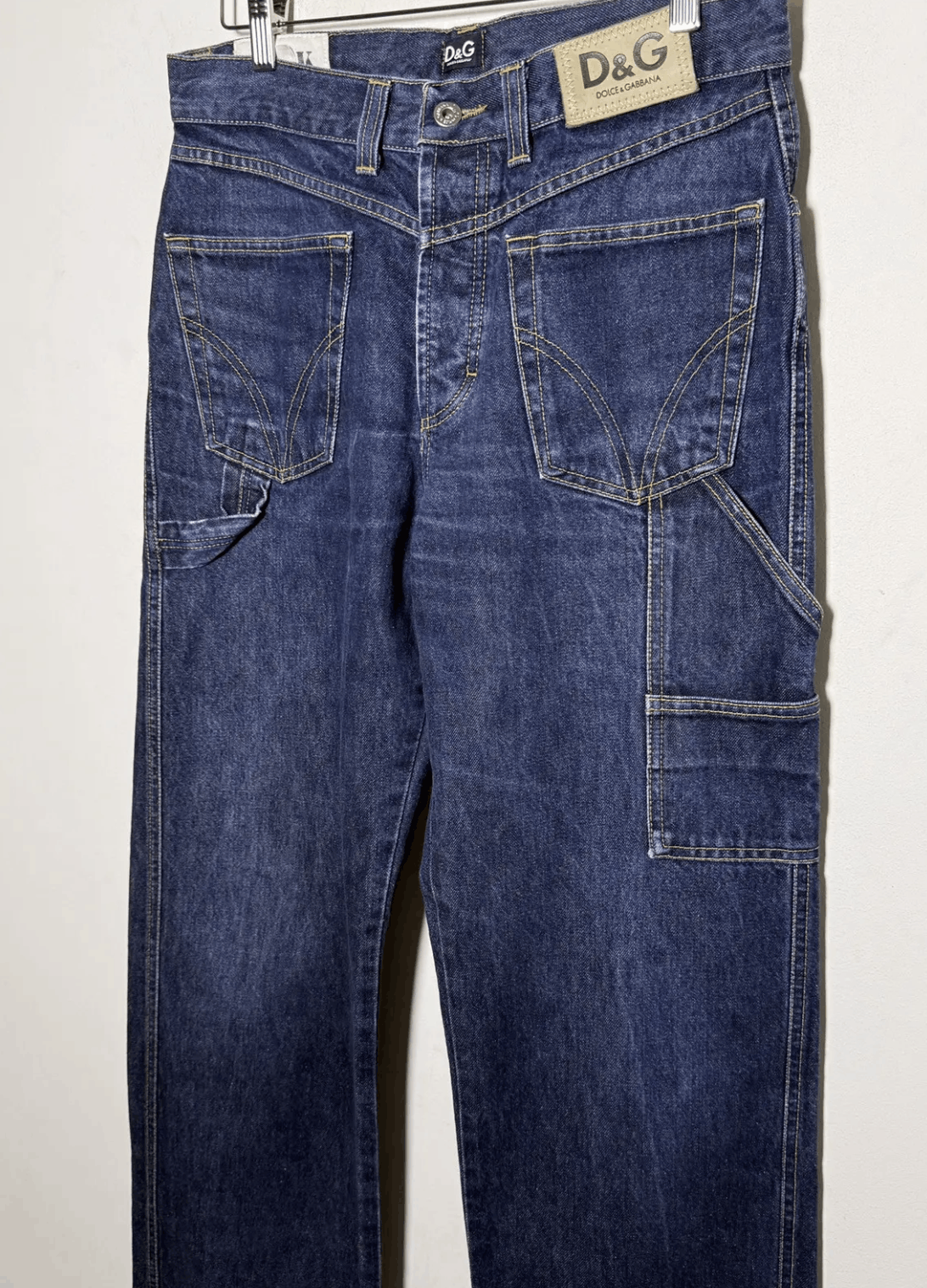 Dolce & Gabbana golce&gabbana runway backwards pockets carpenter jeans Size US 32 / EU 48 - 1 Thumbnail