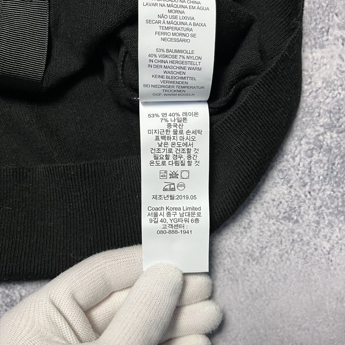 Coach Coach Black Cardigan Sweater Luxury Designer Size XS / US 0-2 / IT 36-38 - 10 Thumbnail