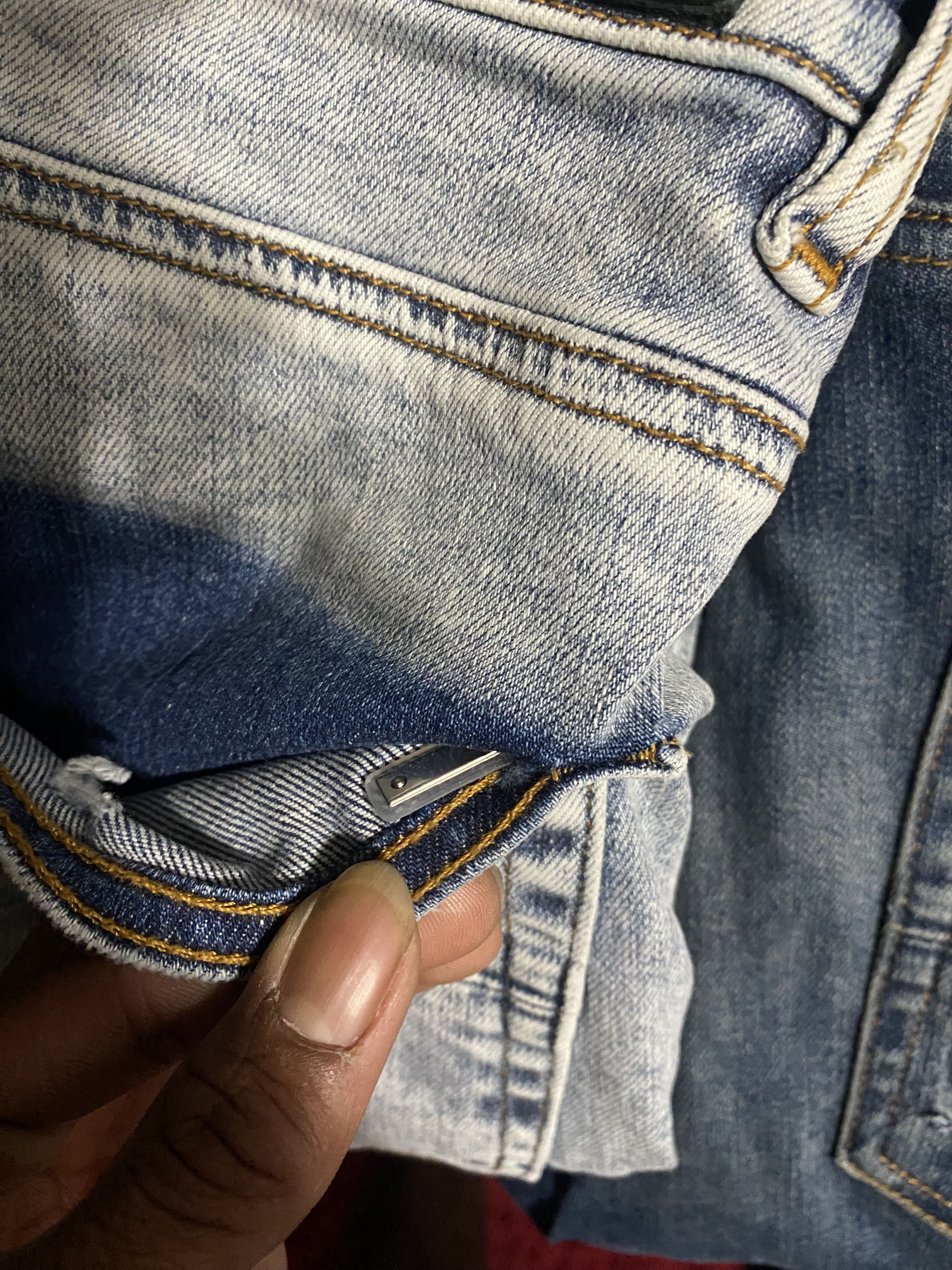 Amiri Amiri MX1 stone indigo jeans Size US 31 - 4 Thumbnail