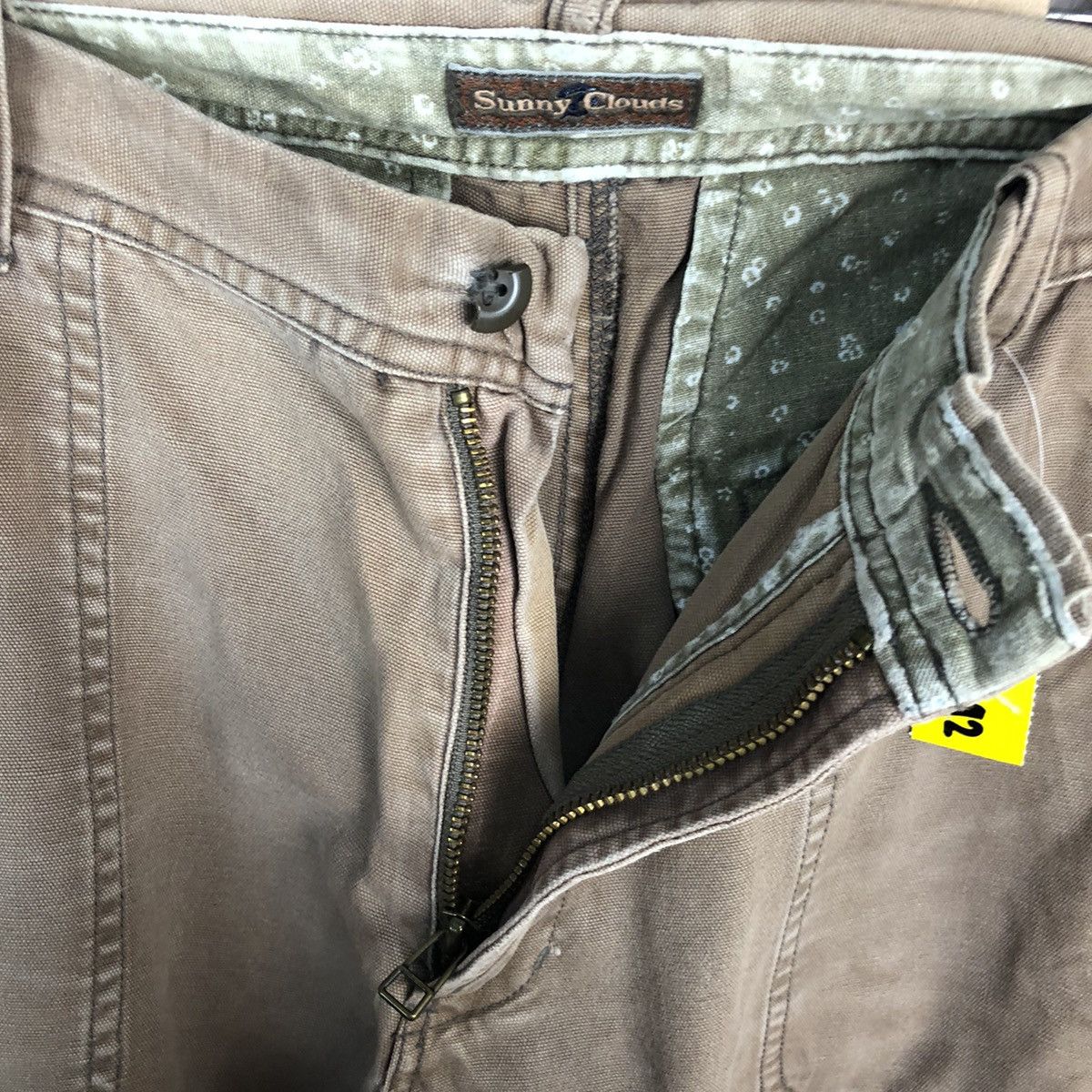 Japanese Brand Sunny Clouds Brown Cargo Multipocket Pants #A992 Size US 29 - 12 Thumbnail