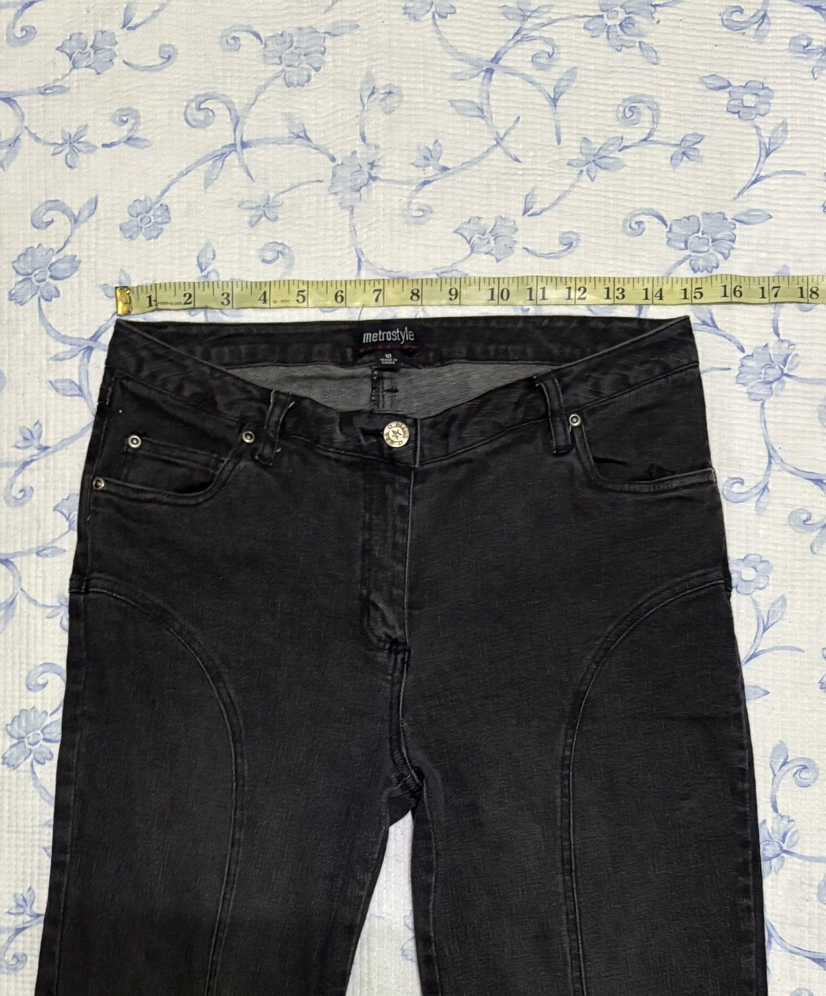 Other Metro Style Streetwear Flared Denim Jeans Size US 30 / EU 46 - 3 Thumbnail
