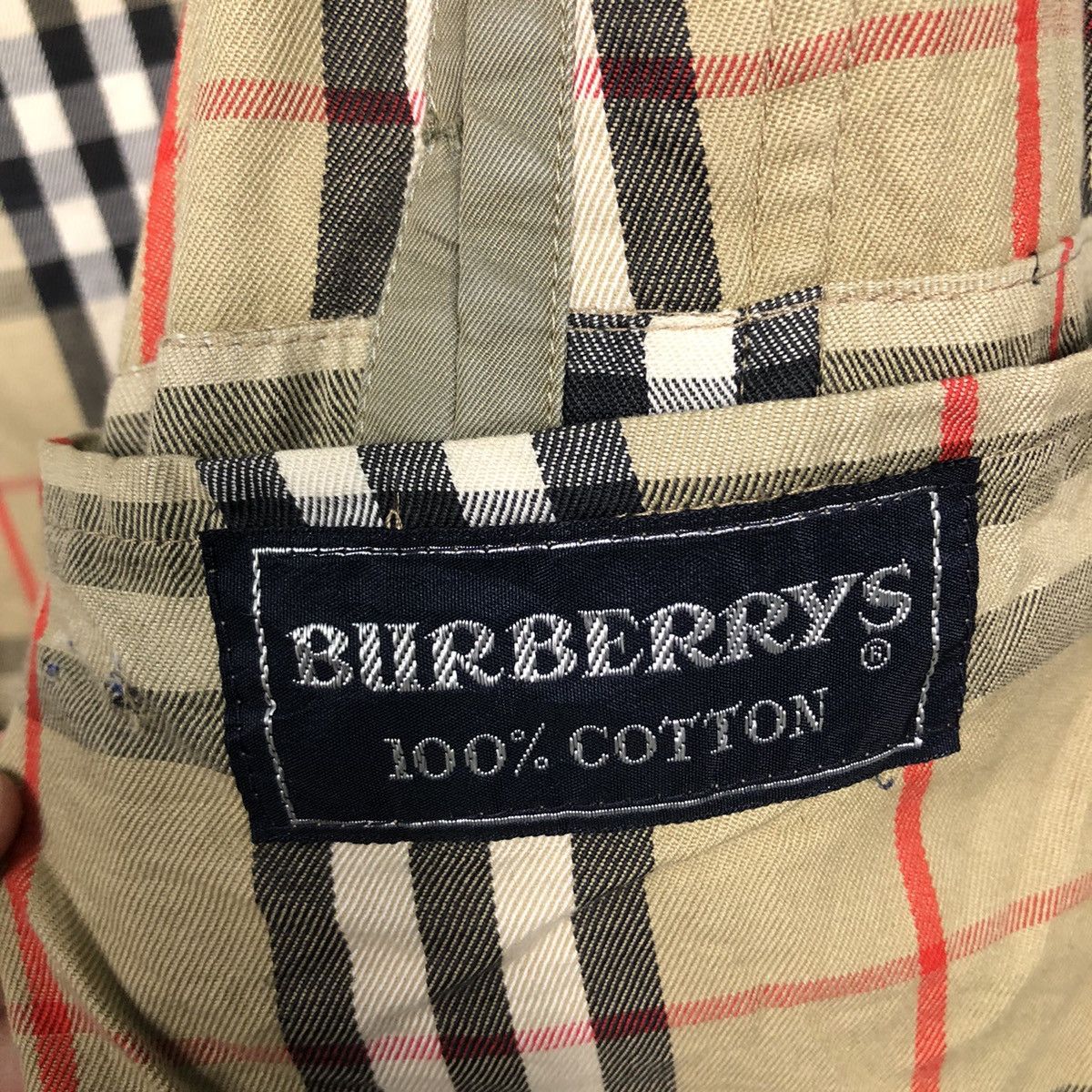 Burberry 📌Vintage Trench Coat Burberrys Made in England Nova Check Size US M / EU 48-50 / 2 - 20 Thumbnail
