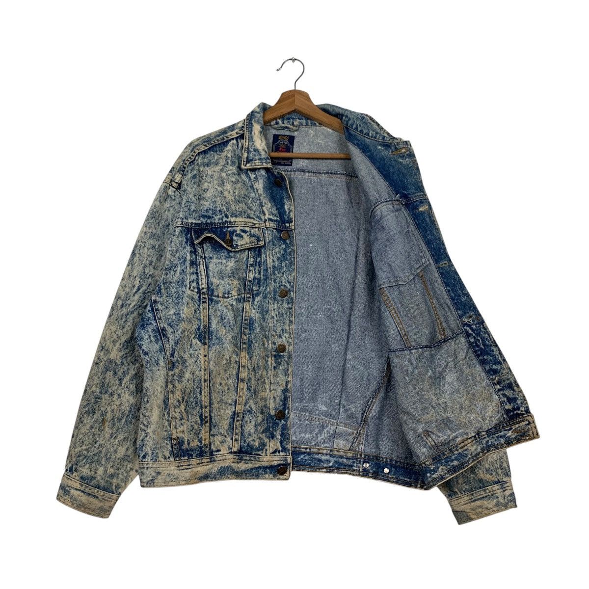 Vintage NEW ORLEANS Stone Wash Denim Jacket #2179-C96 Size US L / EU 52-54 / 3 - 9 Thumbnail