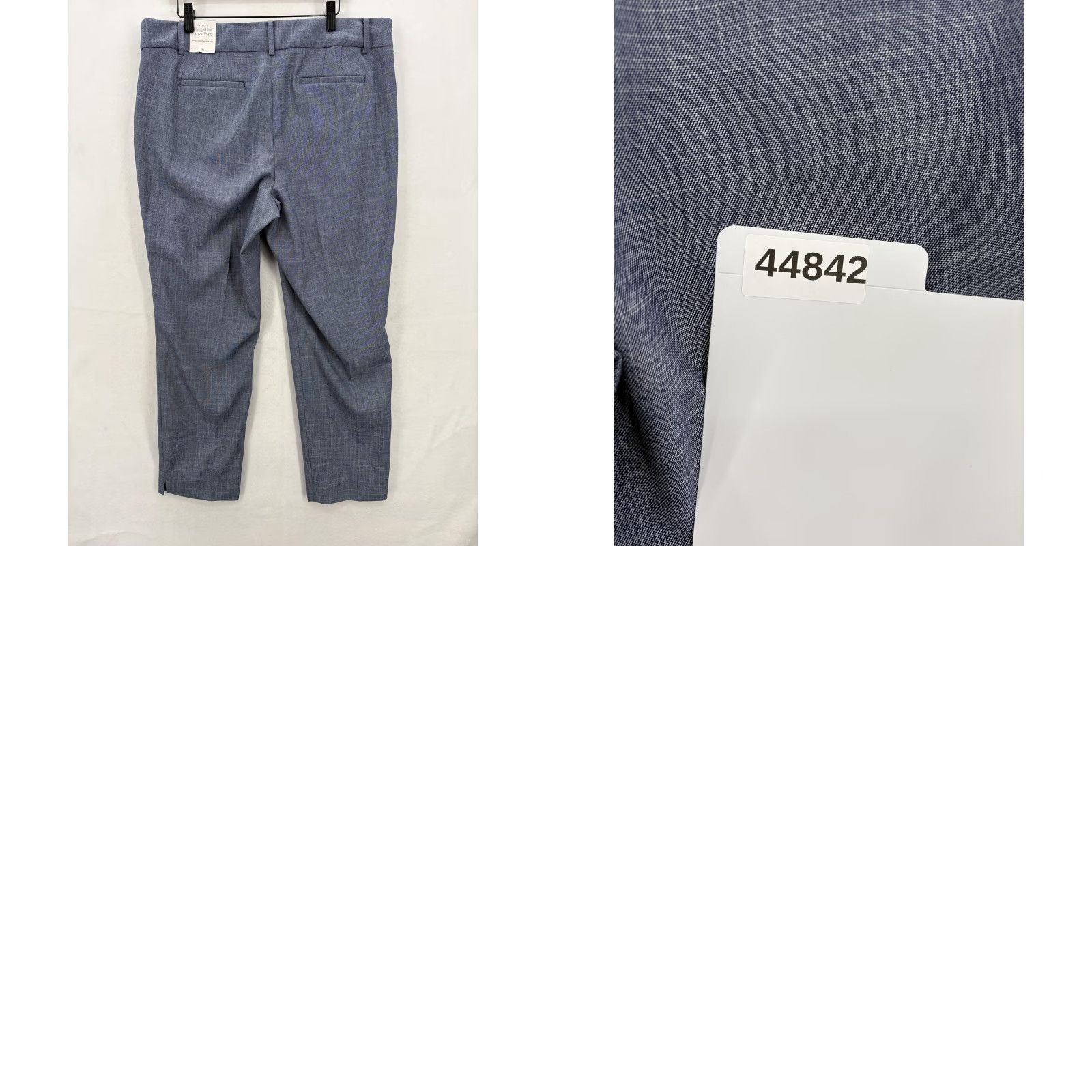 Talbots Talbots Pants Womens 16 Blue Hampshire Straight Ankle Work Wear Career Office Pants Size 38" / US 16 / IT 52 - 10 Thumbnail