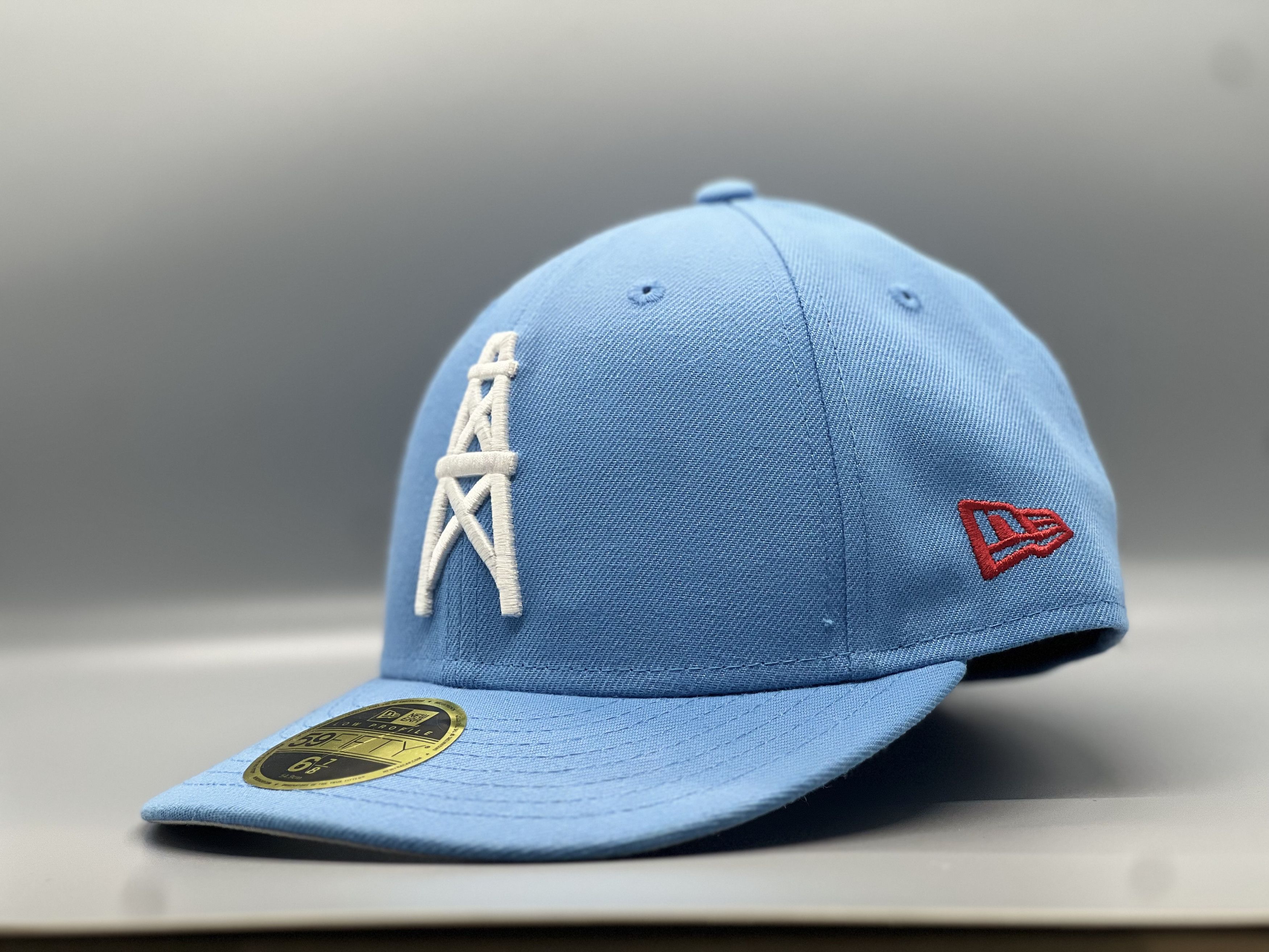 NFL × New Era New Era Houston Oilers Throwback Fitted Hat 6 7/8 Size ONE SIZE - 2 Thumbnail