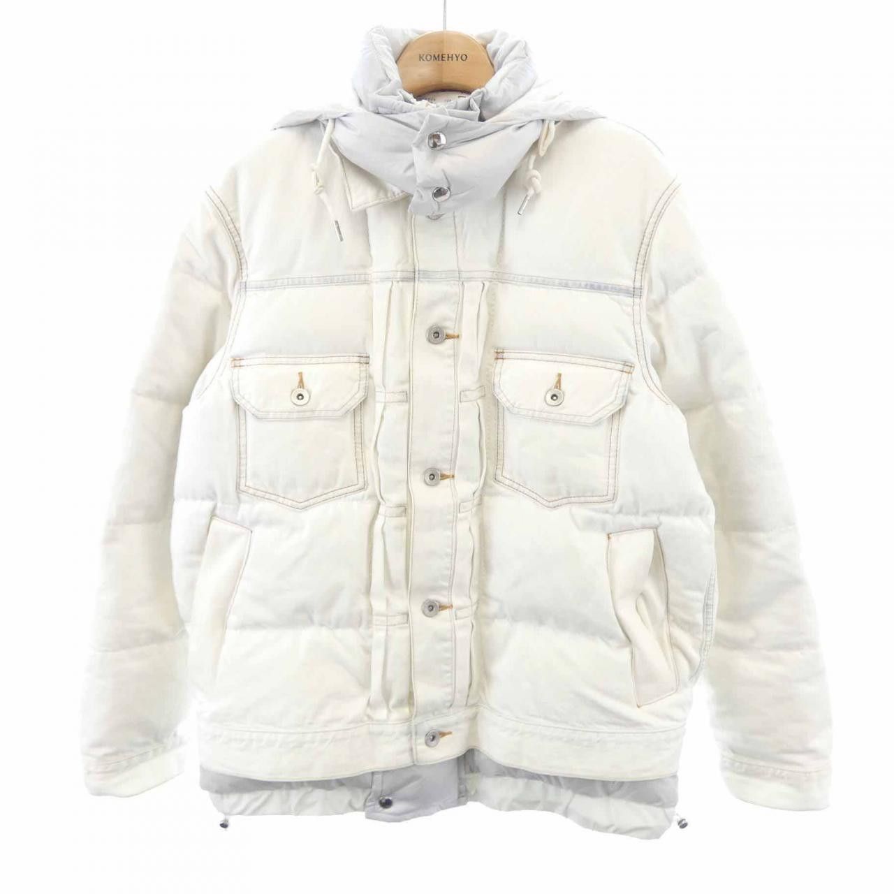Sacai Sacai Sacai Down Jacket Textile Outerwear 19-02113M DUTY FREE for USA Size ONE SIZE - 1 Thumbnail