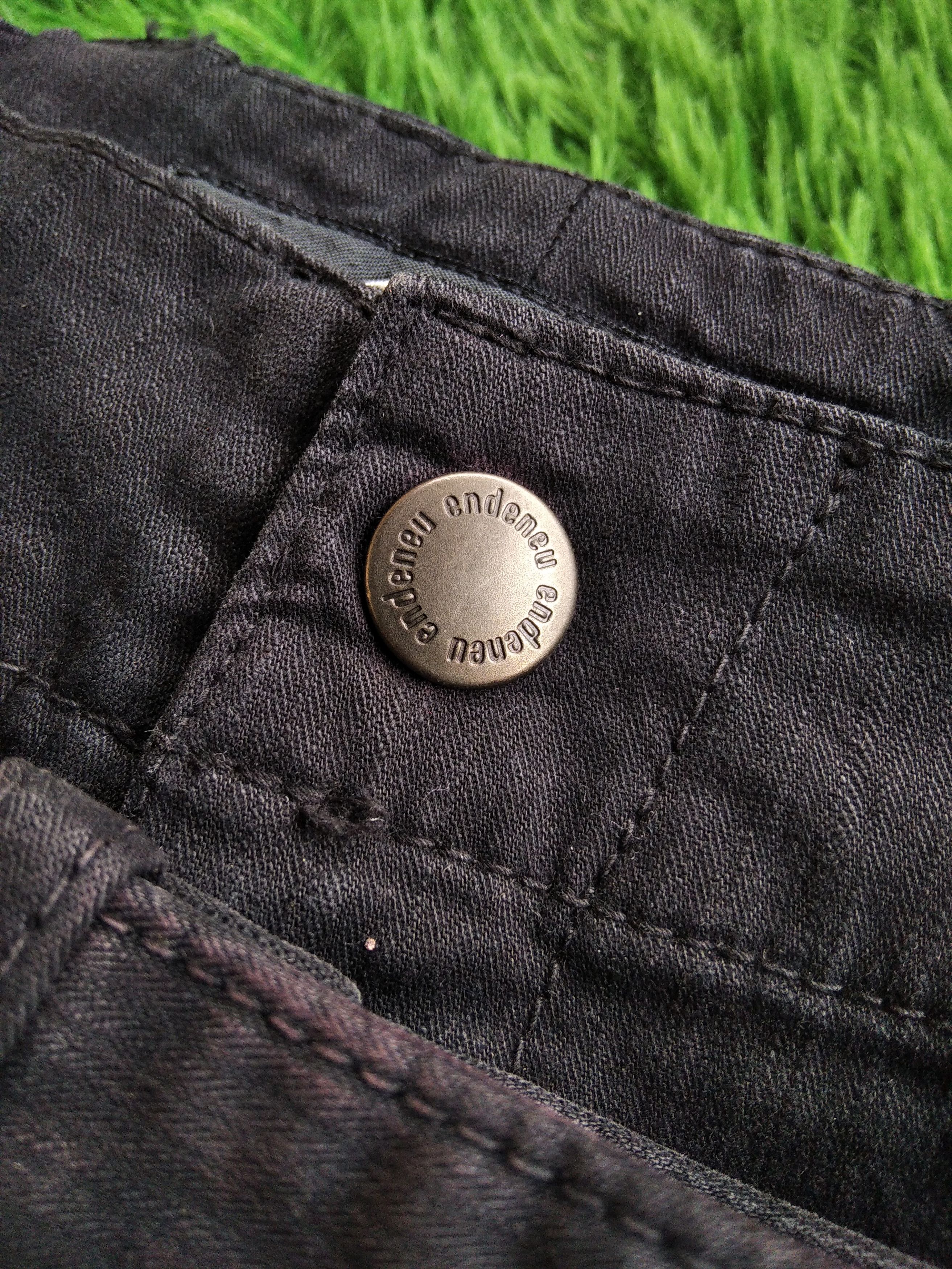 If Six Was Nine × Japanese Brand × Le Grande Bleu (L.G.B.) Vtg 00s Endeneu Maxm Bondage Spike Punk Cargo Pants Size US 31 - 7 Thumbnail