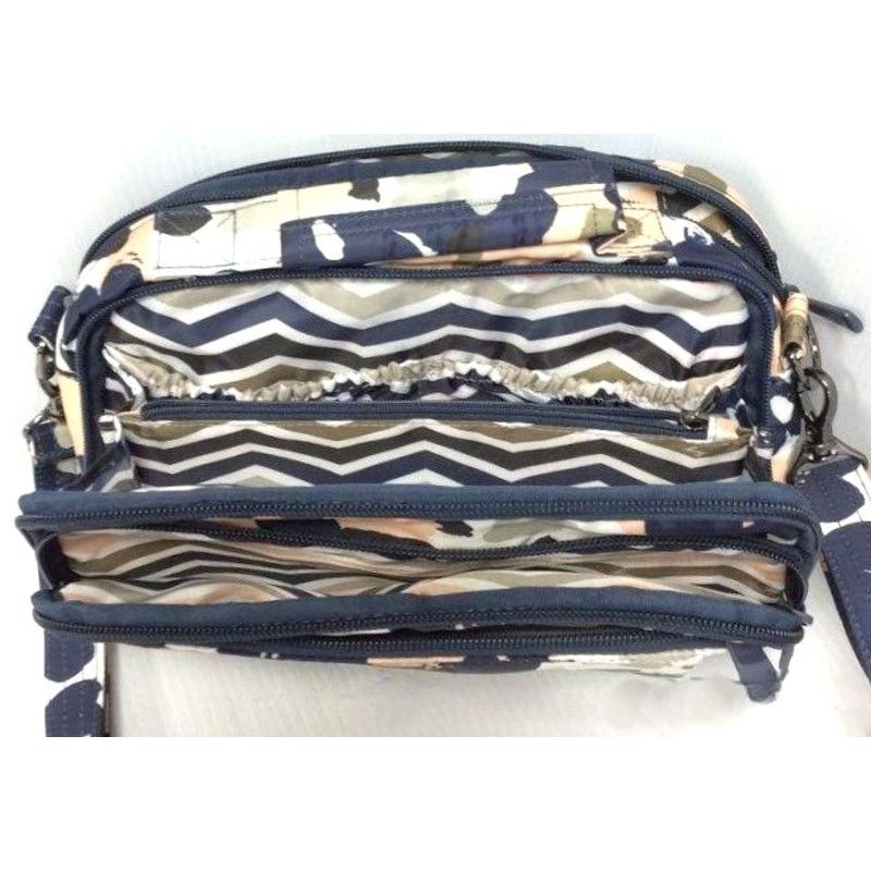 Designer LUG Scoop Flower Stripe Quilted Convertible Crossbody Bag Size ONE SIZE - 4 Thumbnail
