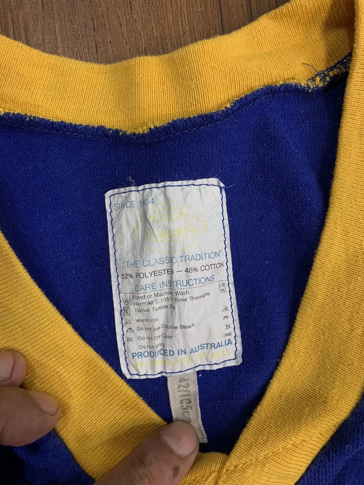 Rugby Ralph Lauren × Vintage VINTAGE NSW RL PARRAMATTA EELS RUGBY JERSEY Size US S / EU 44-46 / 1 - 6 Thumbnail