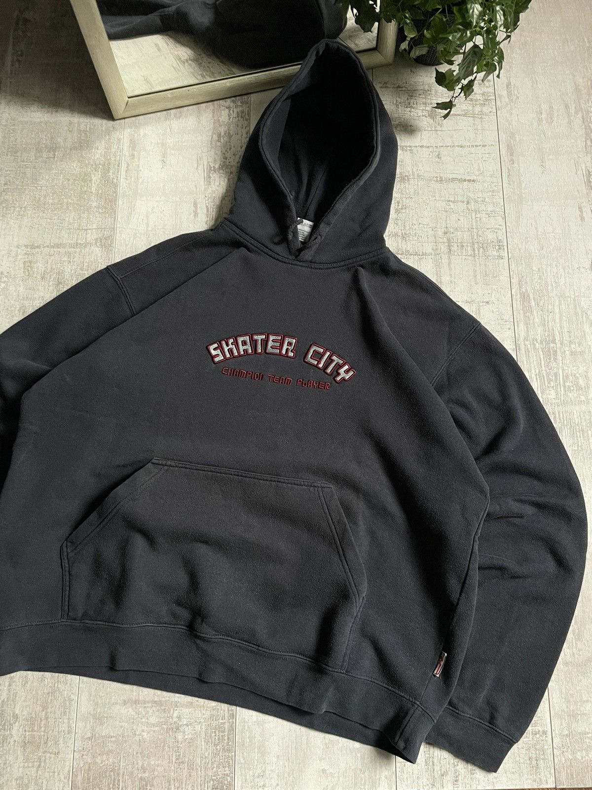 Other Vintage Skater City 90’s Fade Hoodie Boxy Fit RARE Size US L / EU 52-54 / 3 - 2 Thumbnail