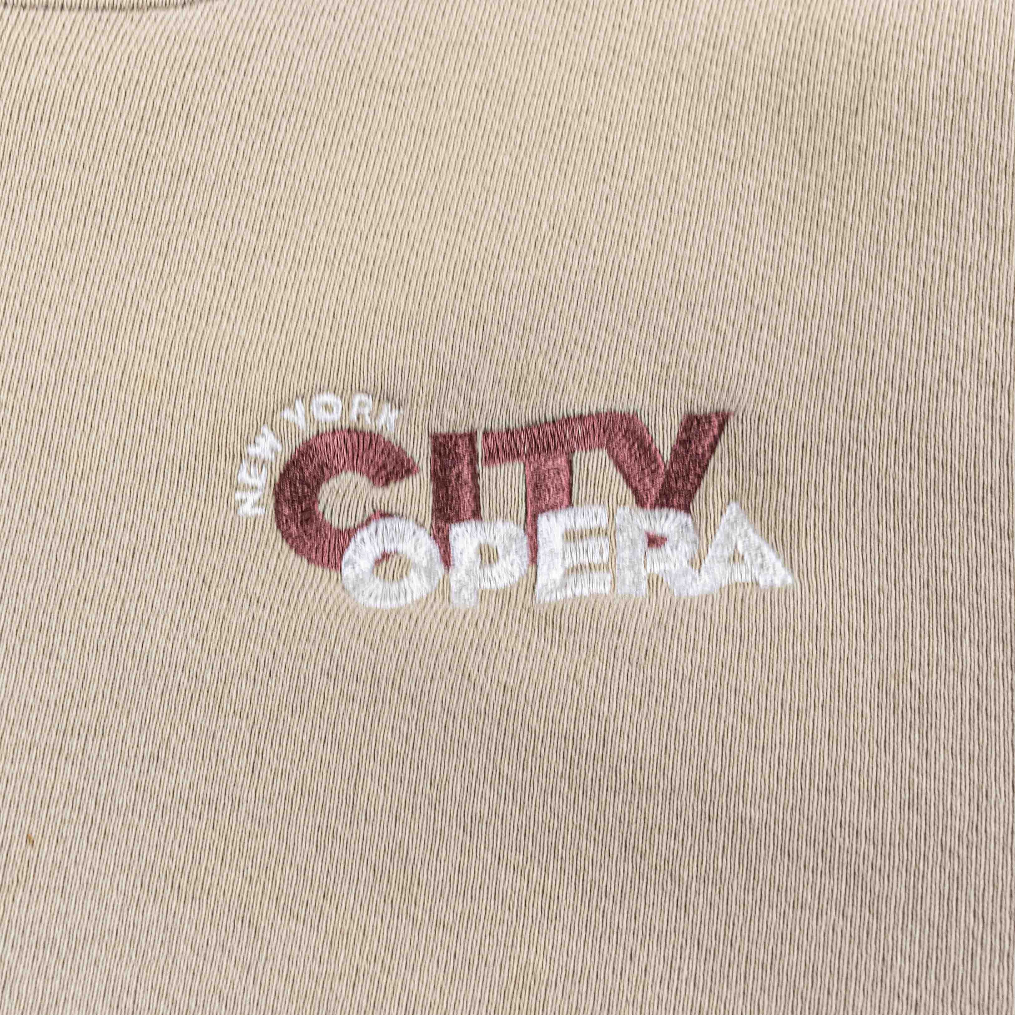 Vintage VTG 90s New York City Opera Sweatshirt Embroidered Crewneck Size US L / EU 52-54 / 3 - 5 Thumbnail