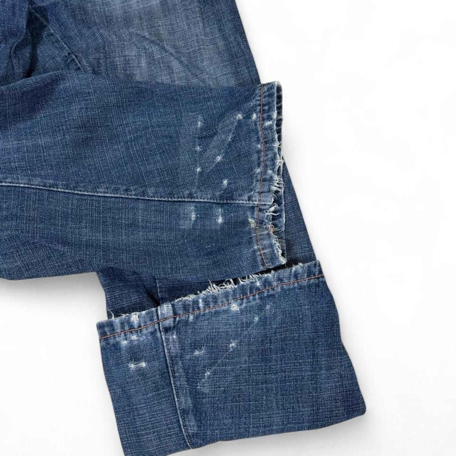 True Religion Y2K style G star raw unique design denim jeans Size 31" - 8 Thumbnail