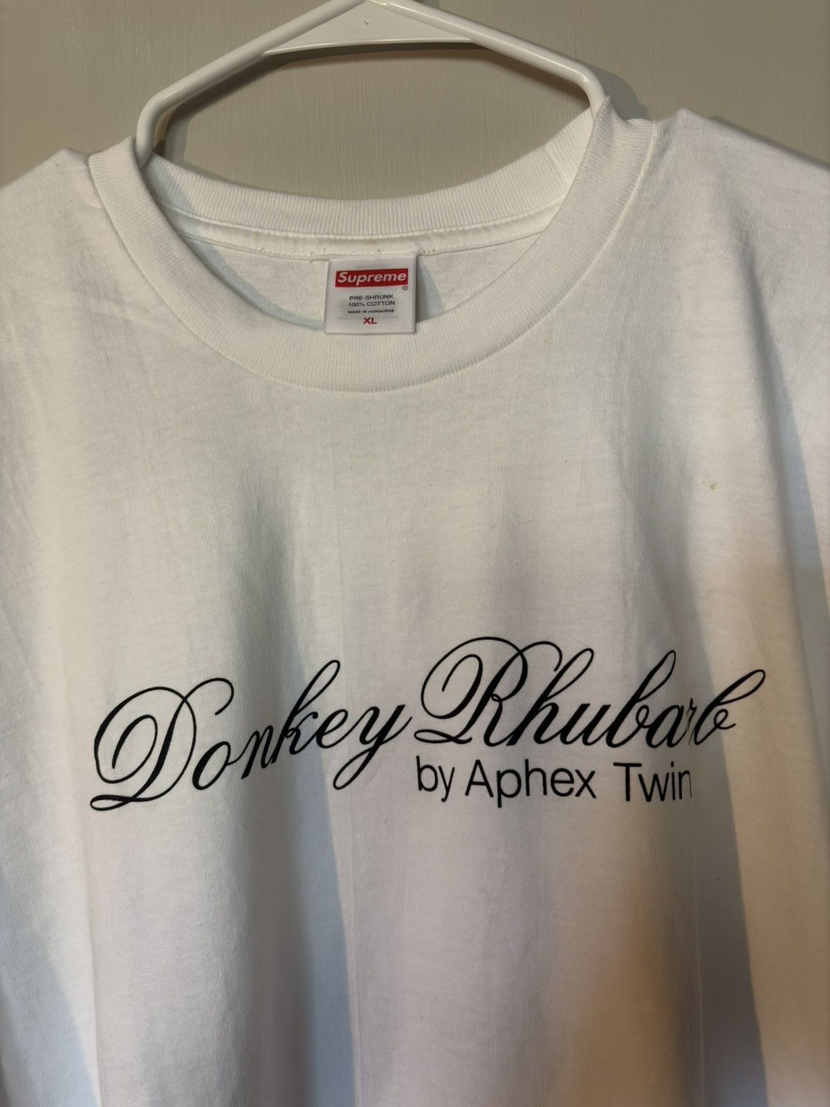 Other Supreme Aphex Twin Donkey Rhubarb Tee Size US XL / EU 56 / 4 - 3 Thumbnail