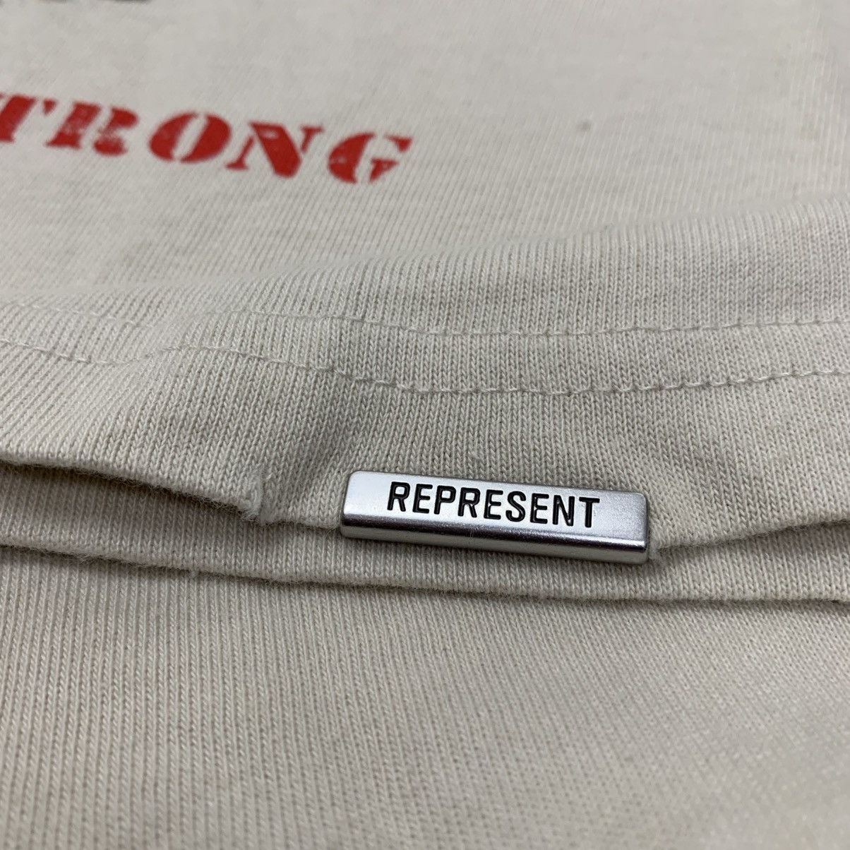 Represent Clo. Represent Medium Tee Shark Graphic Vintage White T-Shirt Size US M / EU 48-50 / 2 - 6 Thumbnail