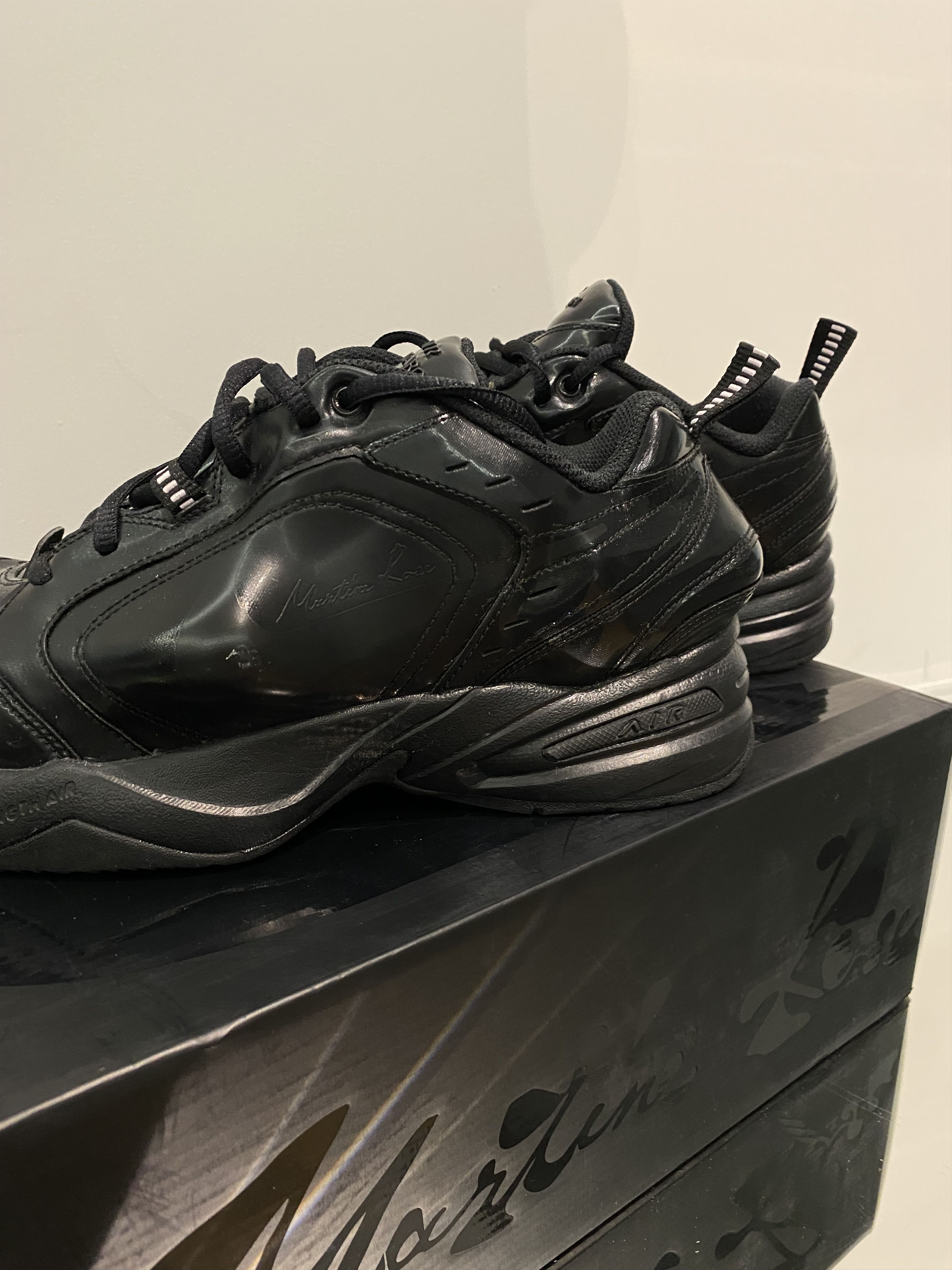 mens nike air monarch iv martine rose