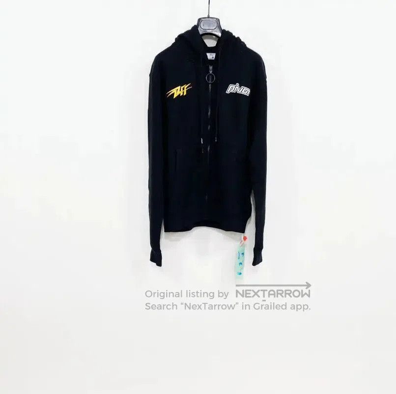 Off-White Off-White Black Cotton Long Sleeve Hoodie . Size US S / EU 44-46 / 1 - 1 Thumbnail