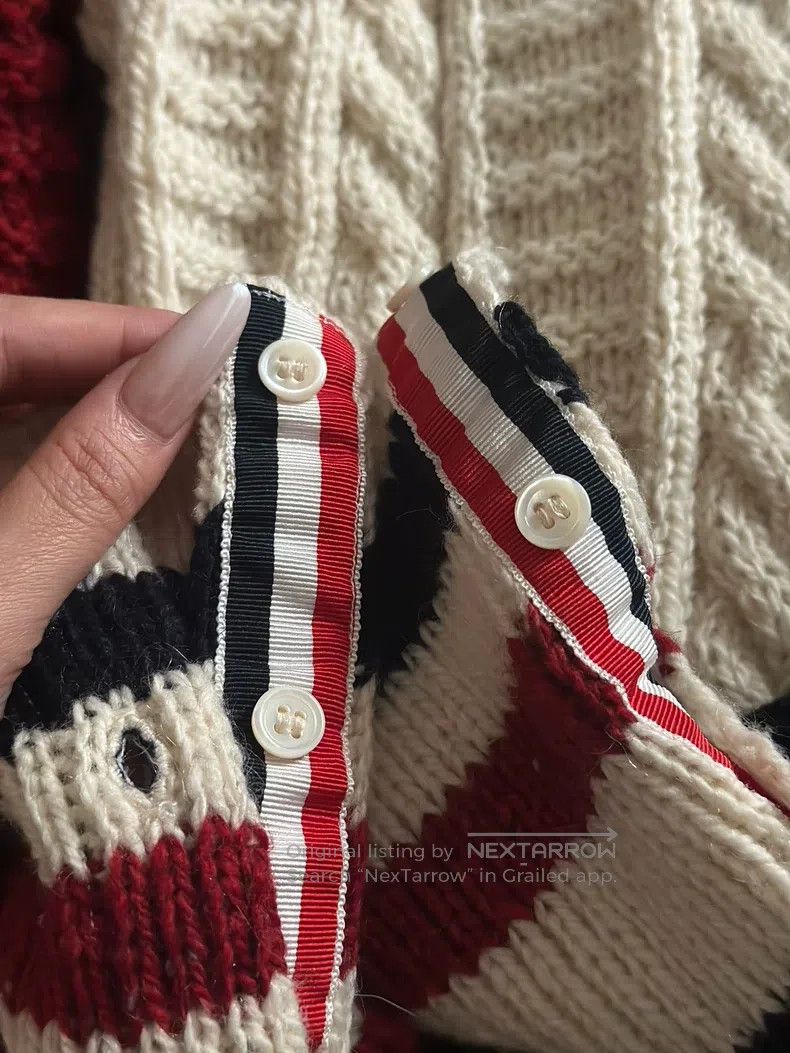 Thom Browne Thom Browne Knitted cardigans Size US S / EU 44-46 / 1 - 2 Thumbnail