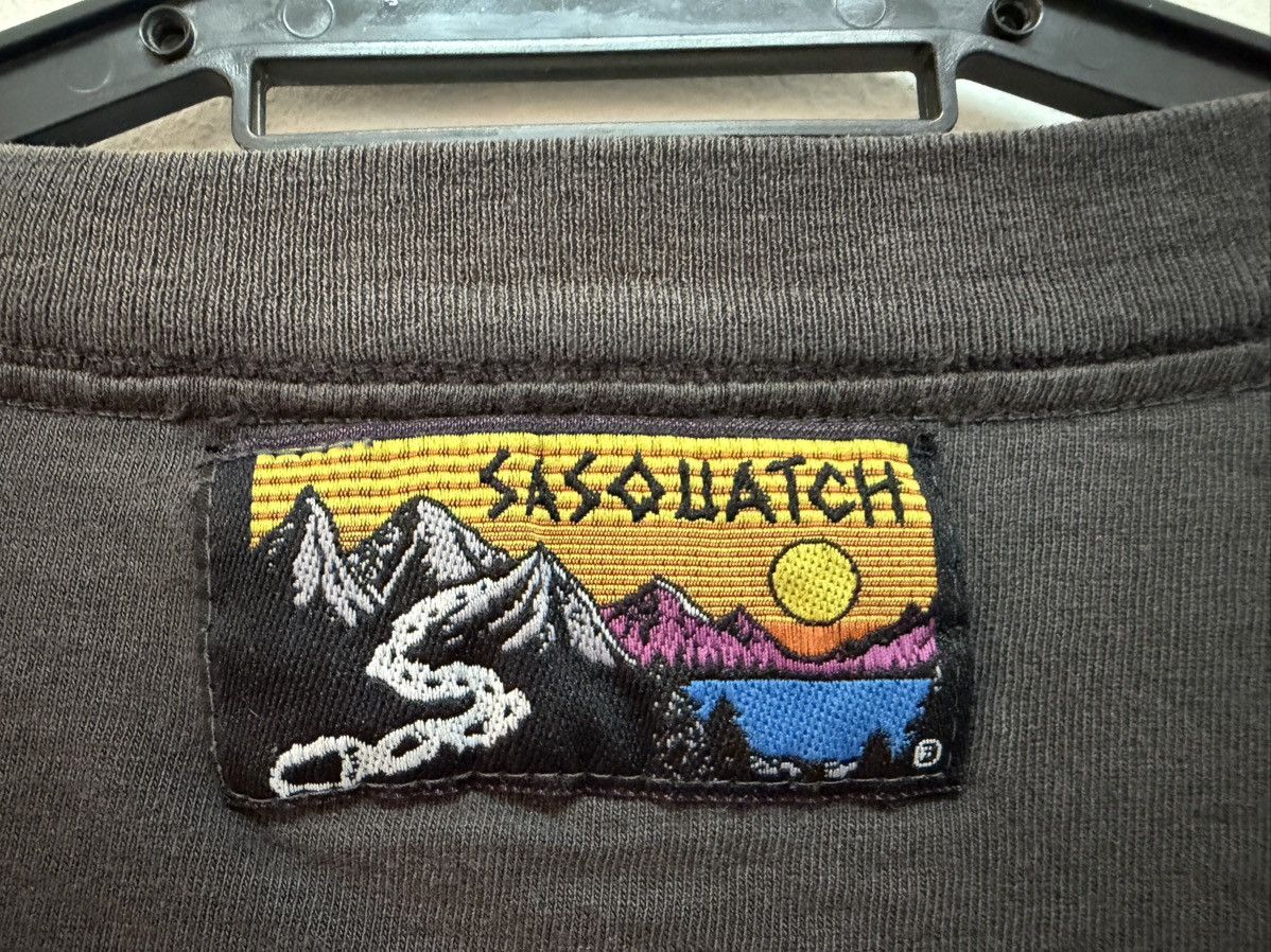 Vintage VINTAGE SASQUATCH SINGLE POCKET TEE BEAUTY FADE BLACK Size US XL / EU 56 / 4 - 11 Thumbnail