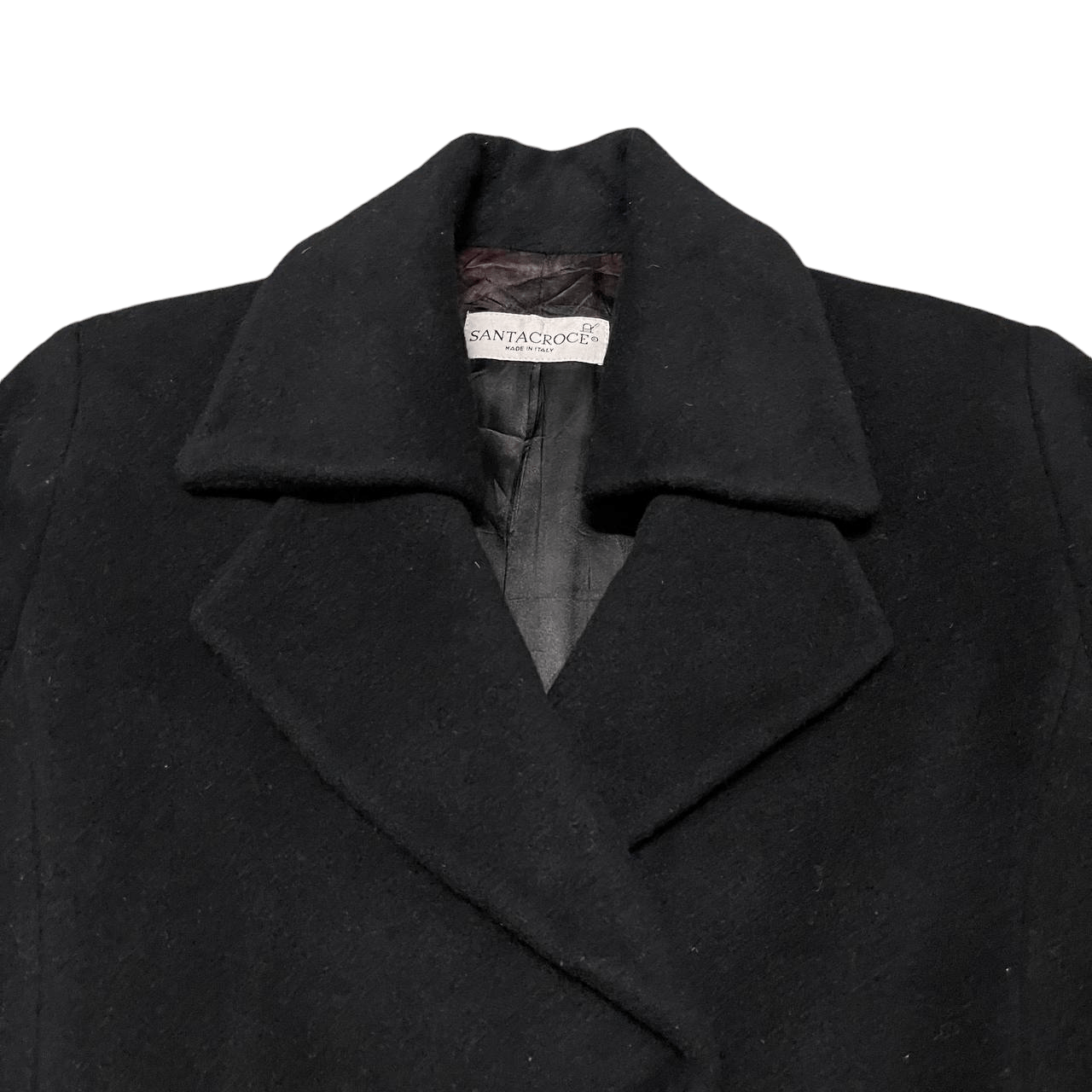 Other Vintage Santa Croce Wool Coat Double Collar Size S / US 4 / IT 40 - 5 Thumbnail