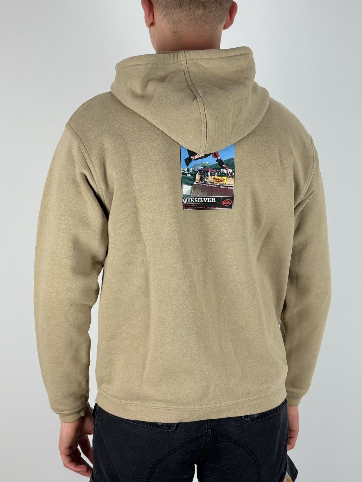 Quiksilver × Tony Hawk × Vintage Vintage Quiksilver Tony Hawk Zip Hoodie Size US M / EU 48-50 / 2 - 2 Thumbnail