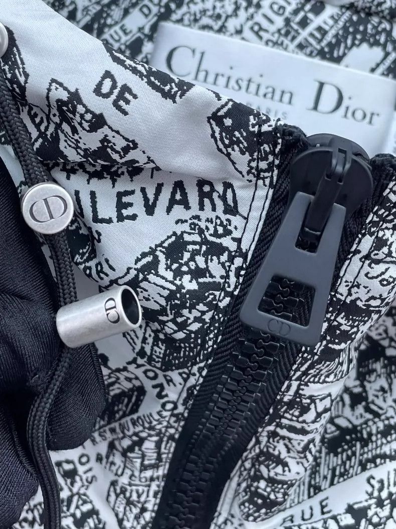 Dior Dior Paris map short-sleeved windbreaker jacket 2504-Nextar Size S / US 4 / IT 40 - 4 Thumbnail