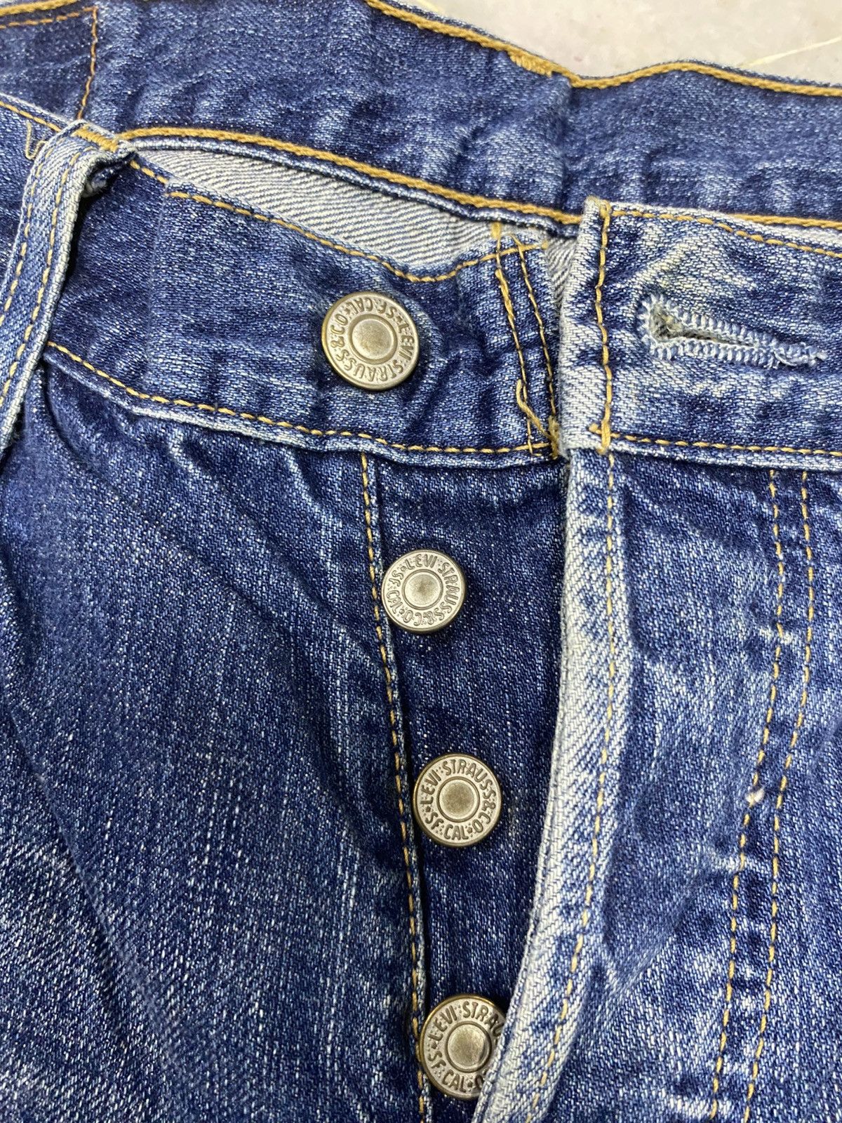 Levi's Size 30x29 Vintage Levis Distressed Jeans Faded Pants Denim Size US 30 / EU 46 - 9 Thumbnail