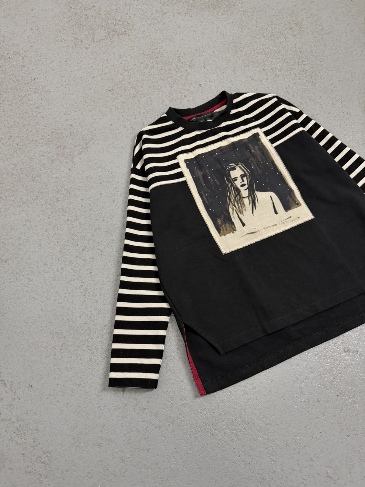 Marc by Marc Jacobs Marc By Marc Jacobs Monochrome Dreamy Rhea Sweatshirt Size XS / US 0-2 / IT 36-38 - 3 Thumbnail