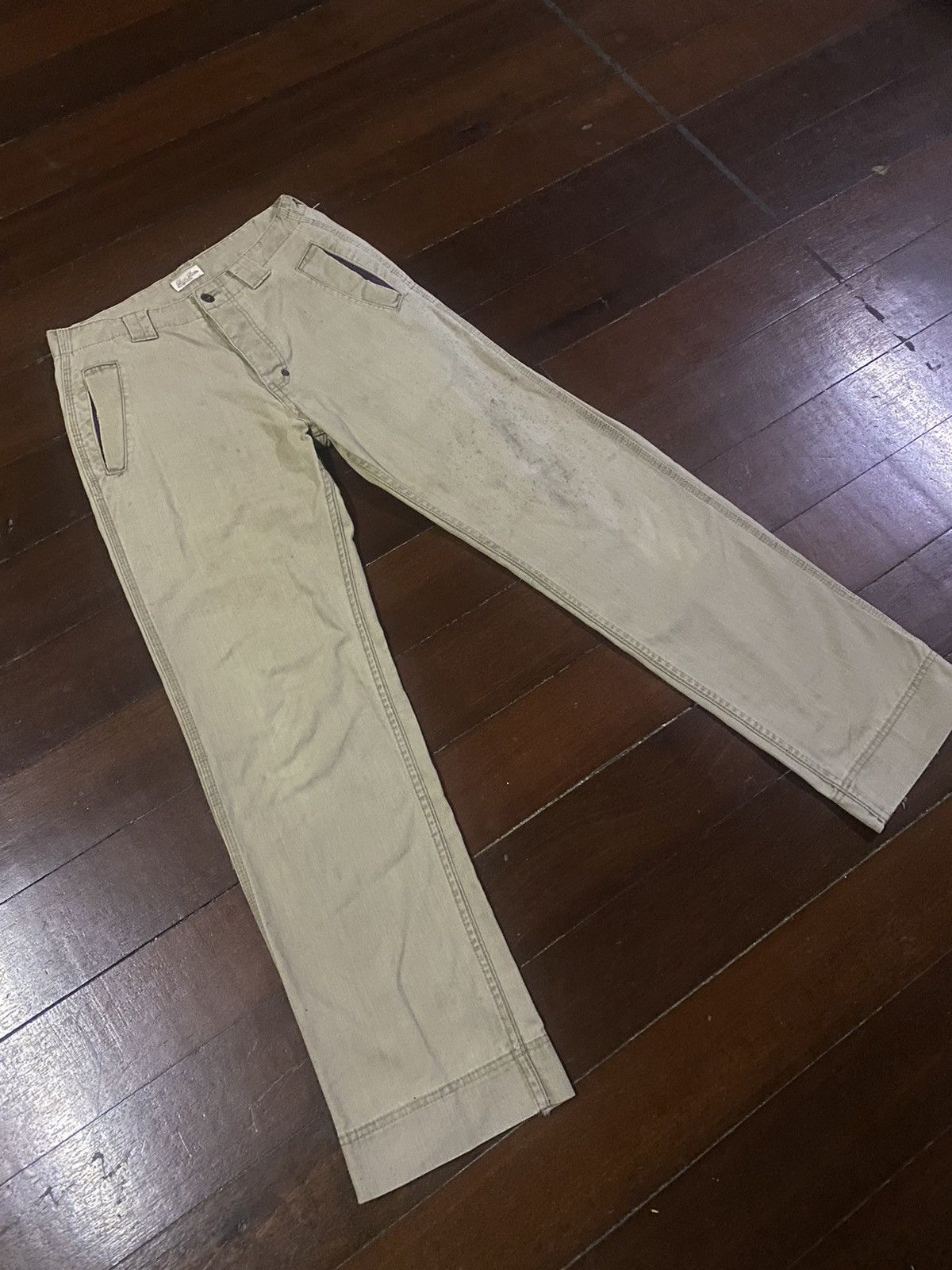 Army Of Me × Designer Fire 🔥 LUCKY STORE DIRTY PANTS back hood Size US 32 / EU 48 - 2 Thumbnail