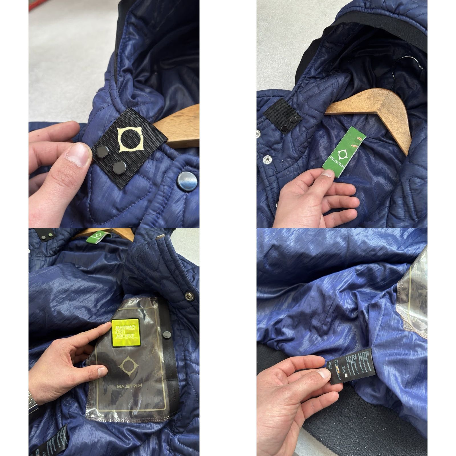 MA.STRUM VINTAGE MA.STRUM JACKET Massimo Osti Archive Quilted Button Up Blue M Mens Size US M / EU 48-50 / 2 - 8 Thumbnail