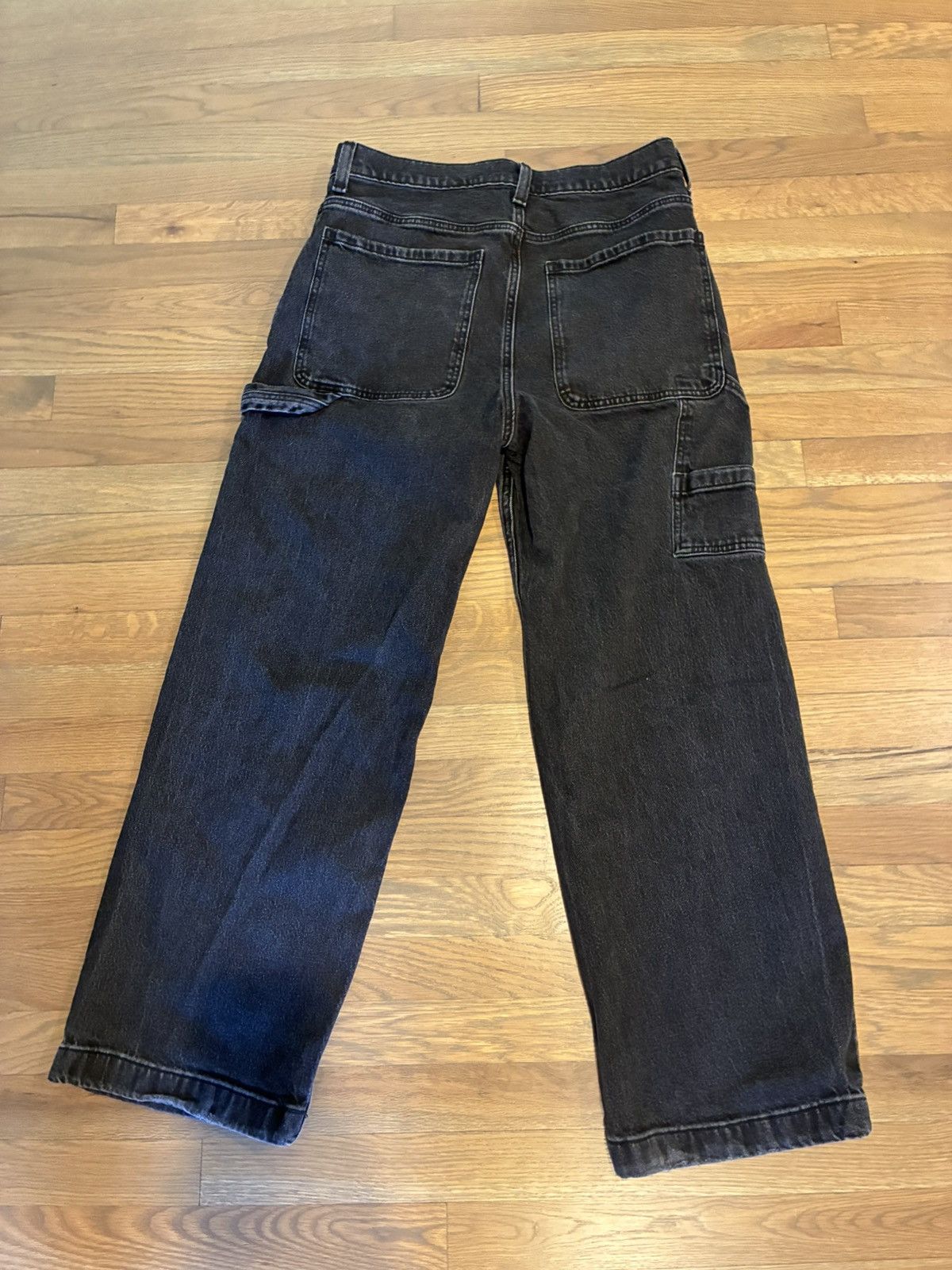 Supreme Hollister Super Baggy Carpenter Jeans Size US 33 - 4 Thumbnail