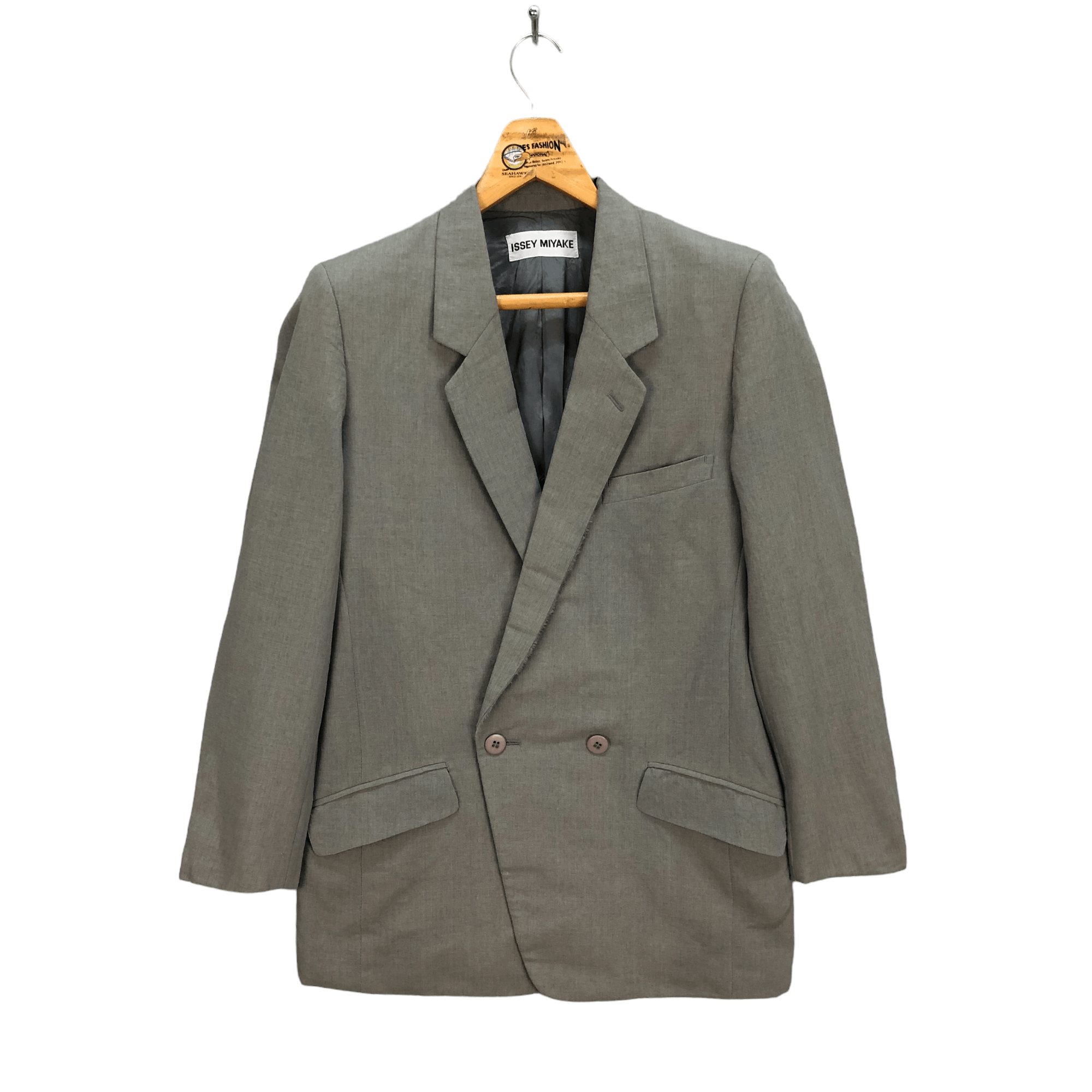 Designer × Issey Miyake VINTAGE 93's S/S ISSEY MIYAKE SUIT JACKET #6003-217 Size US M / EU 48-50 / 2 - 1 Thumbnail