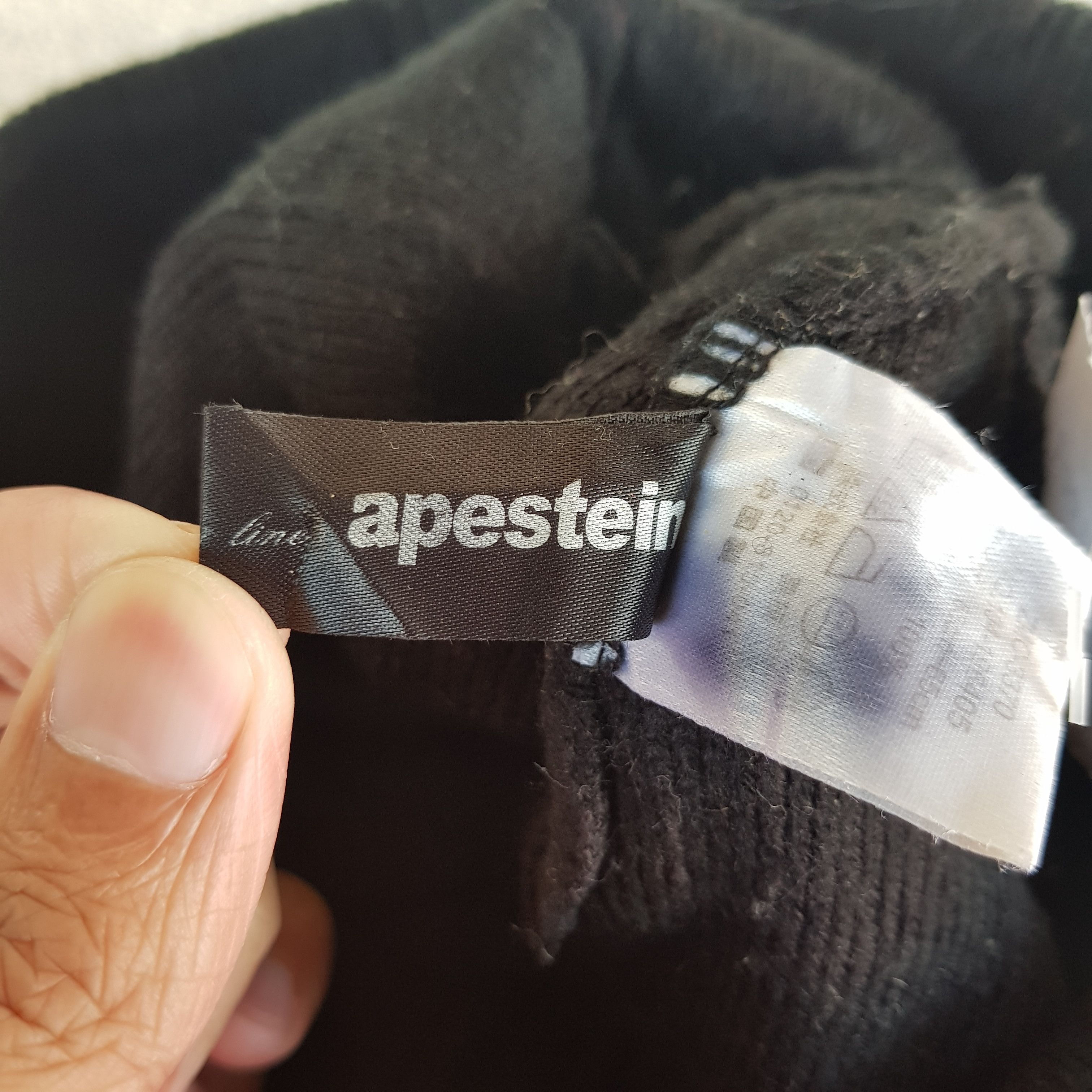 Japanese Brand Vintage APESTEIN Beanie Japanese Ribbed Knit Snow Caps Hats Size ONE SIZE - 6 Thumbnail
