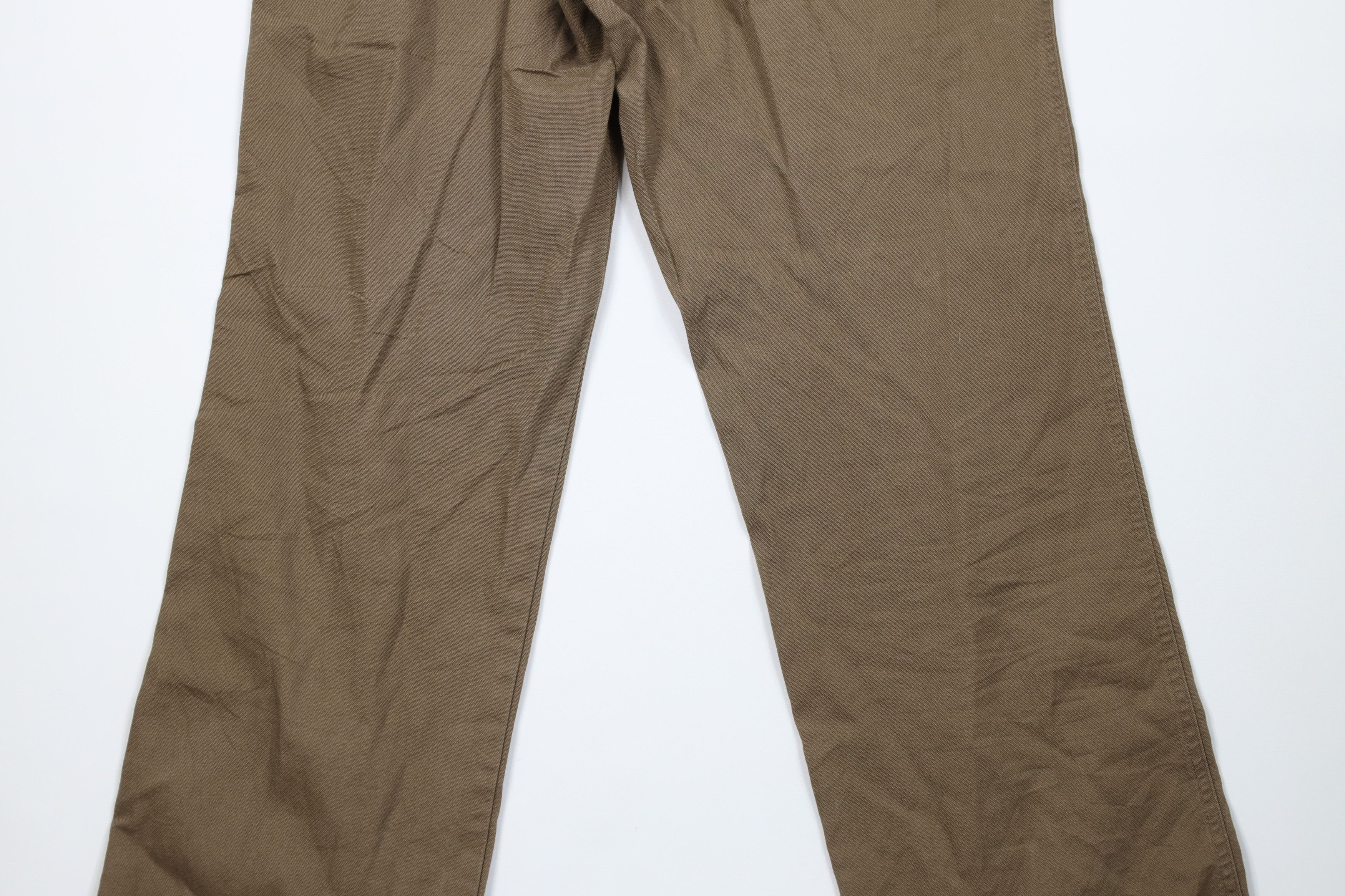 Patagonia Vintage Patagonia Faded Organic Cotton Wide Leg Pants Brown Size US 32 / EU 48 - 11 Thumbnail