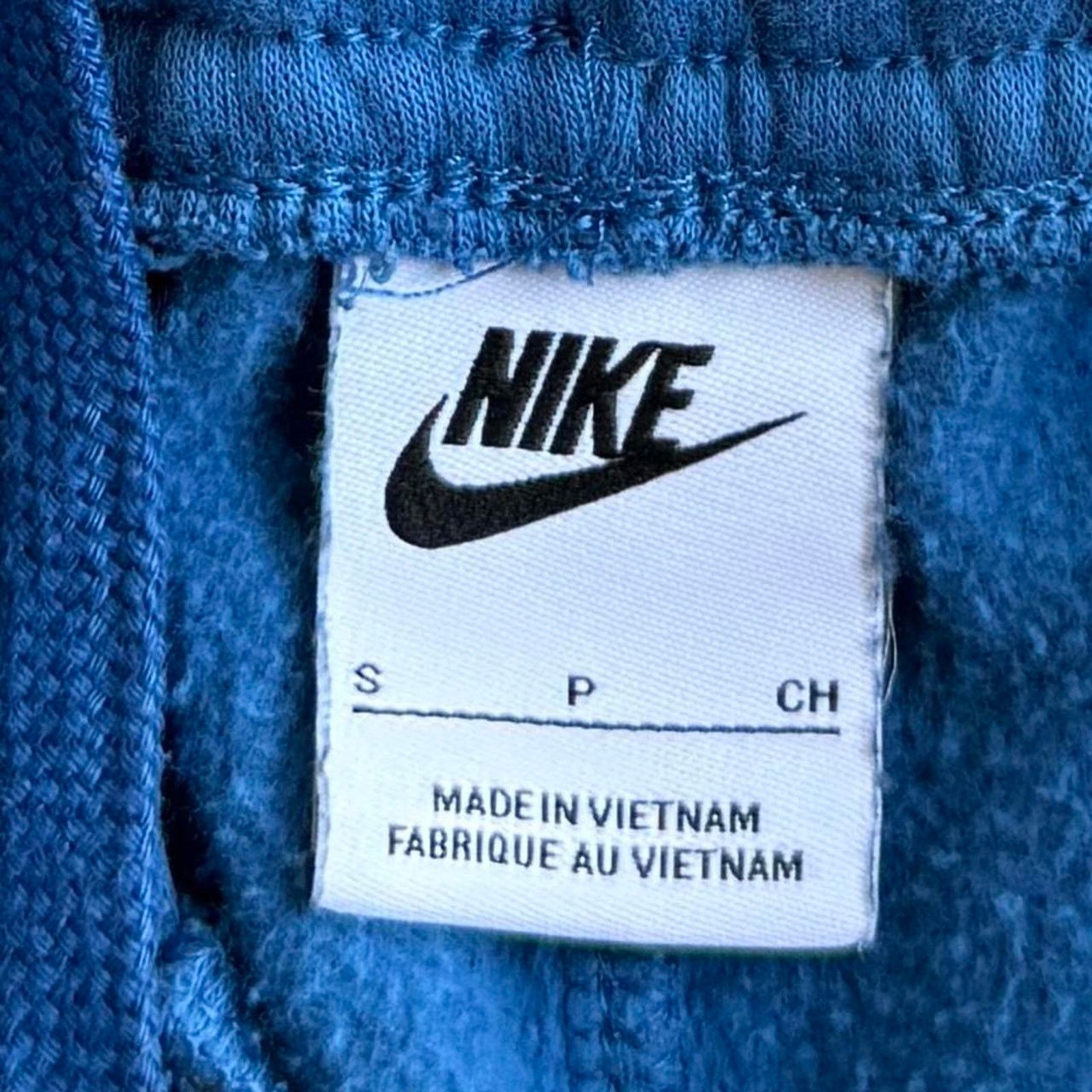 Nike × Nike ACG × Vintage Vintage Y2K Nike Blue & White Embroidered Tech Sweatpants Size US 30 / EU 46 - 4 Thumbnail