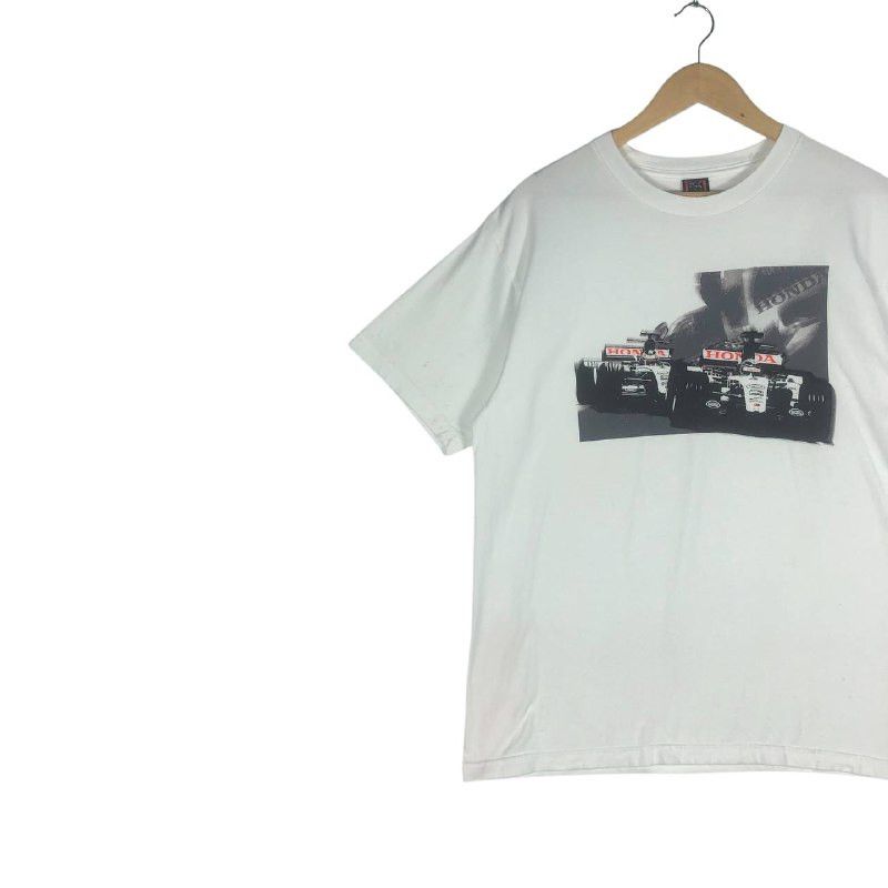 Honda × Japanese Brand × Vintage Vintage Honda Racing Men T-Shirt Size US L / EU 52-54 / 3 - 3 Thumbnail