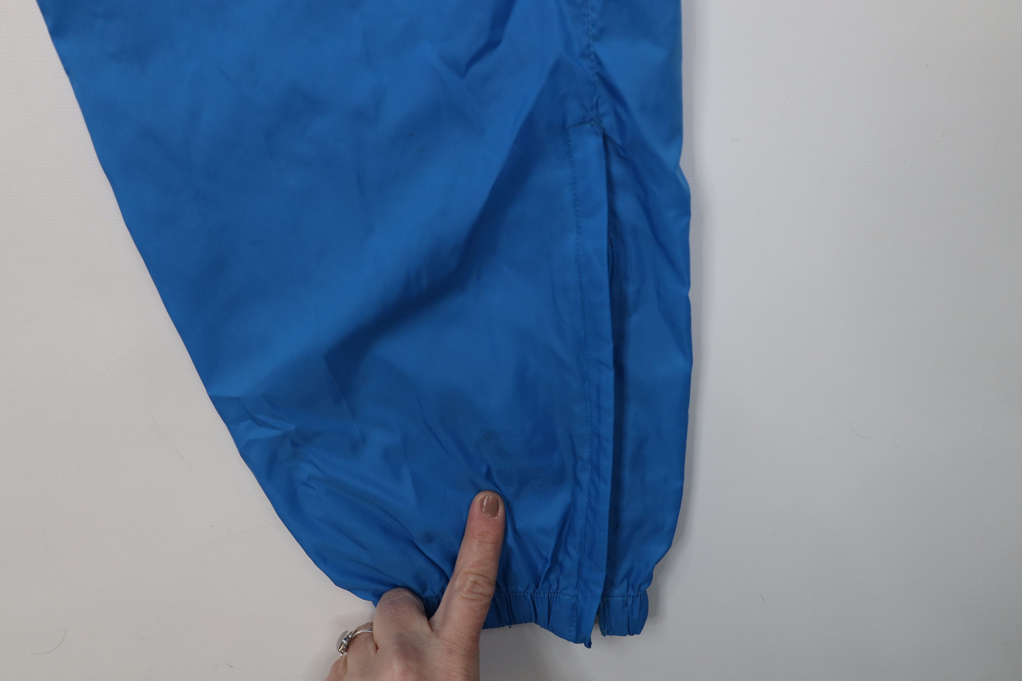 Adidas Vintage 80s 90s Adidas Spell Windbreaker Joggers Pants Blue Size US 34 / EU 50 - 6 Thumbnail