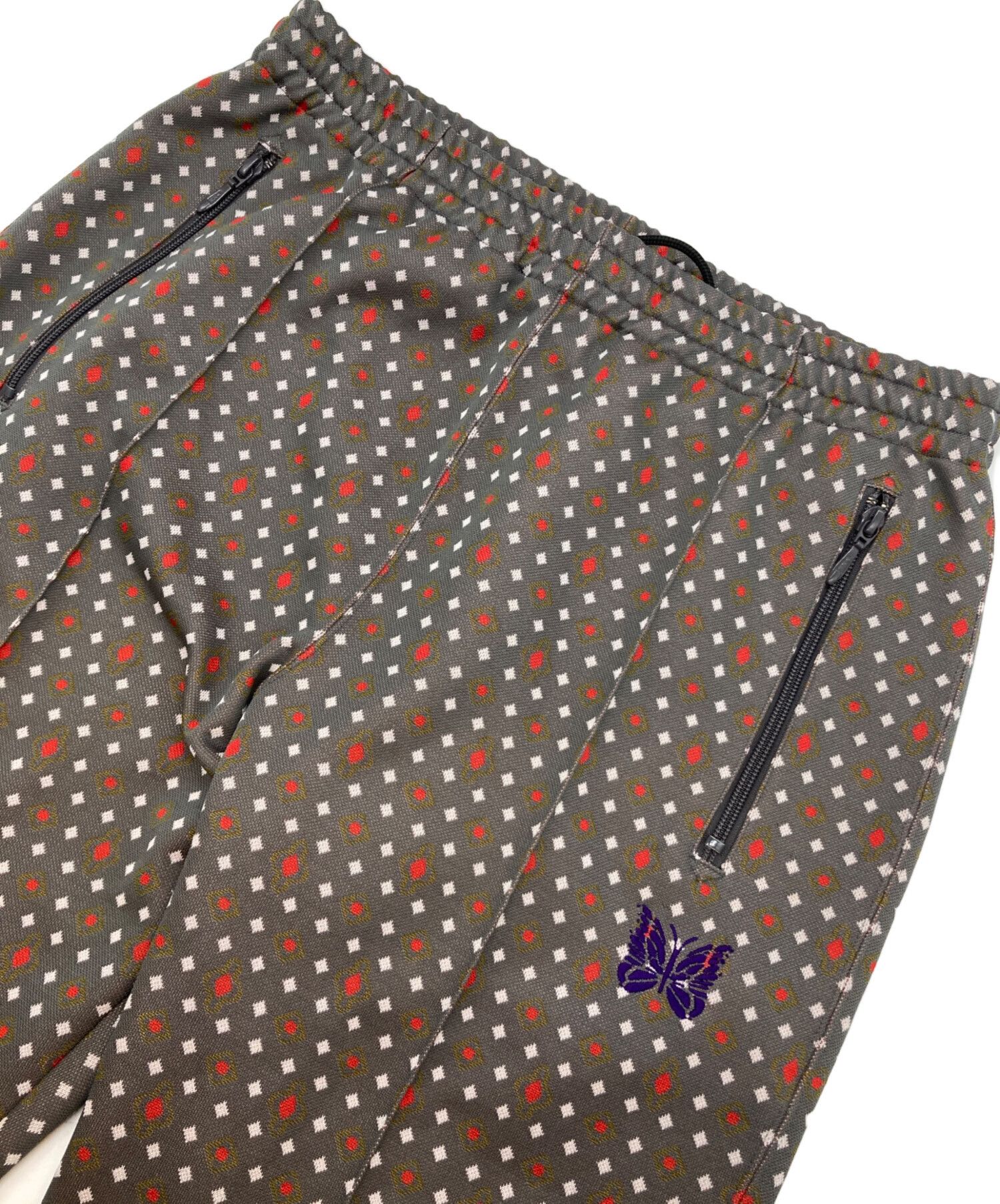 Needles NEEDLES Track Pants Poly Jacquard Gray M Size US 30 / EU 46 - 3 Thumbnail