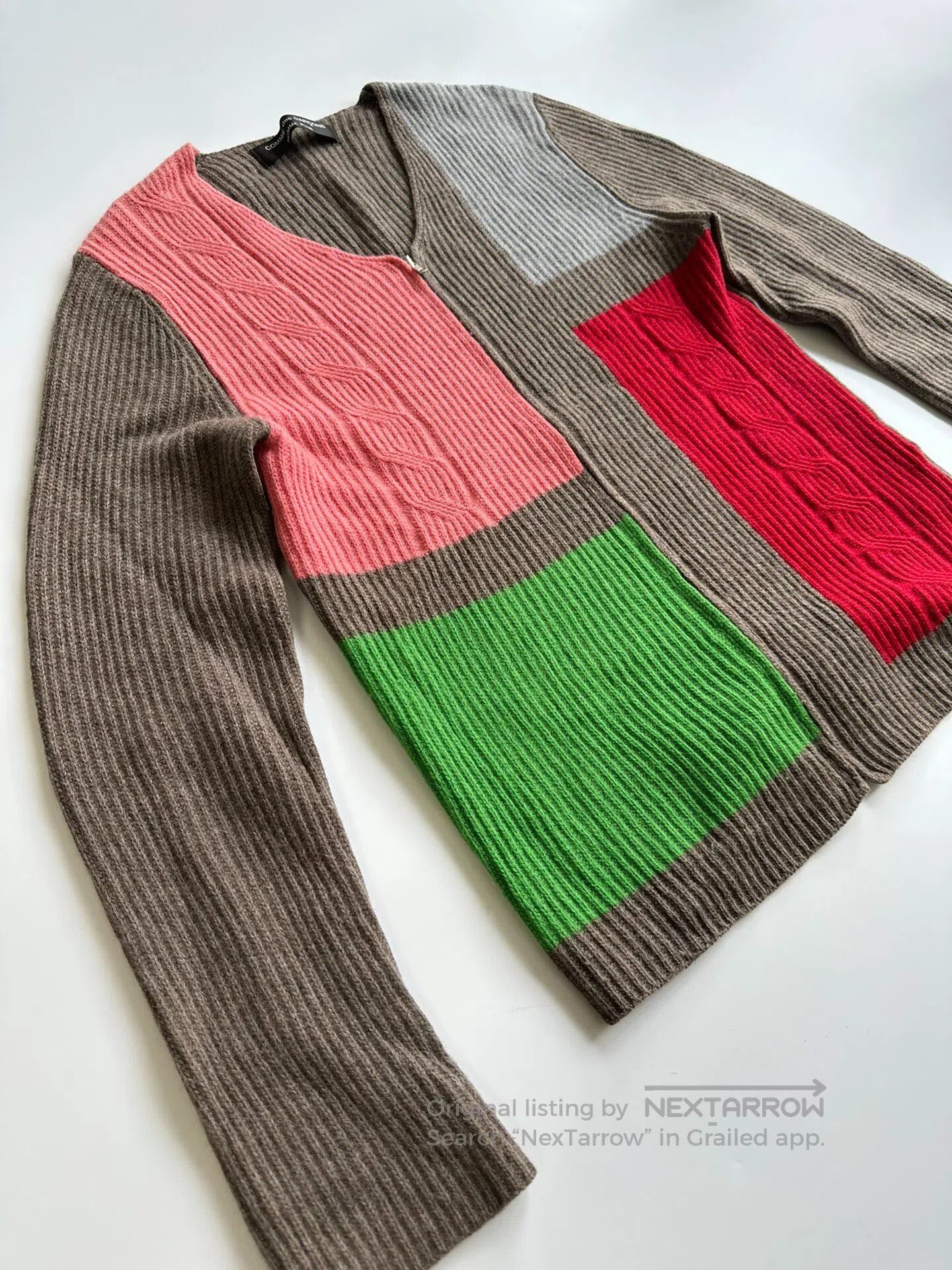 Comme des Garcons Comme Des Garçons sizeF HOMME PLUS Colorful Zipper Sweater| Size US M / EU 48-50 / 2 - 3 Thumbnail