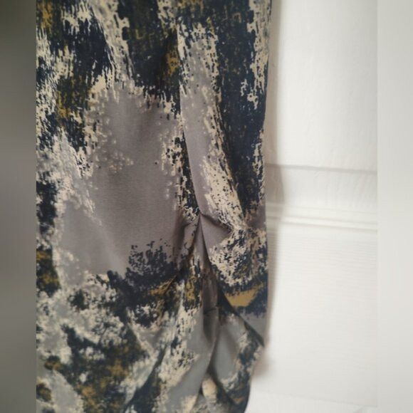 Iro IRO Shana silk print draped dress XS 2 Size XS / US 0-2 / IT 36-38 - 9 Thumbnail
