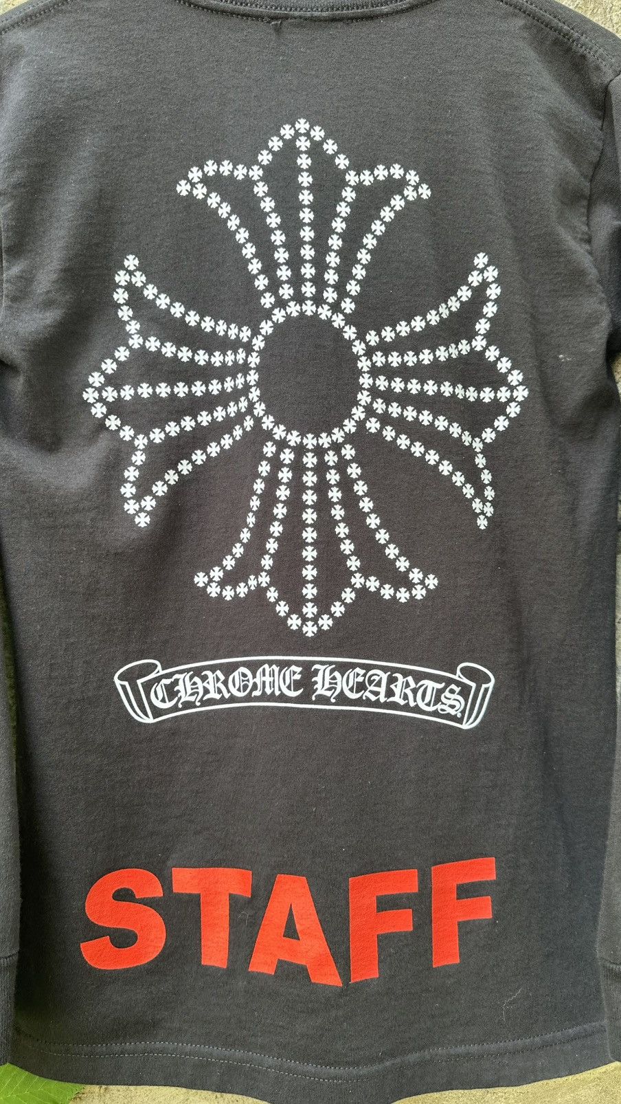 Chrome Hearts Vintage Chrome Hearts Plus Cross Staff Longsleeve Size US S / EU 44-46 / 1 - 5 Thumbnail