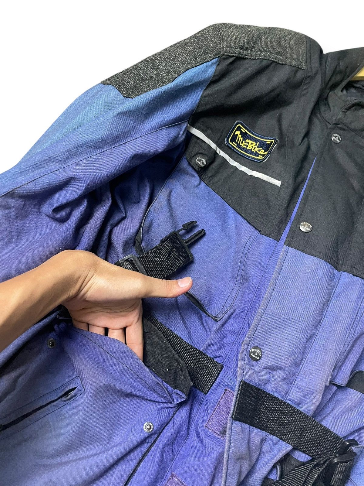 Japanese Brand × Vintage ROUGH & ROAD MOTORCYCLE JACKET (86) Size US L / EU 52-54 / 3 - 7 Thumbnail